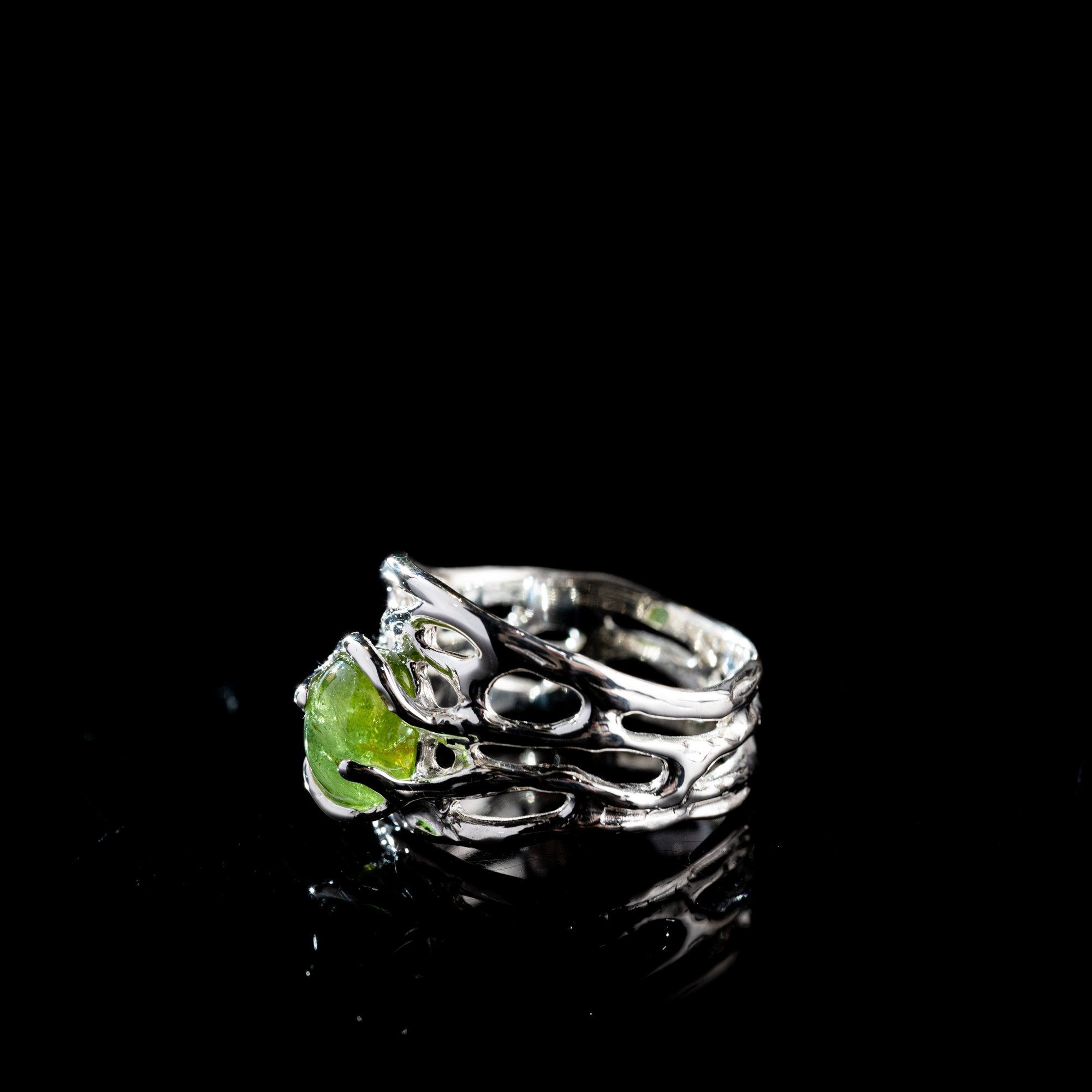 Каблучка з турмаліном - зображення 2