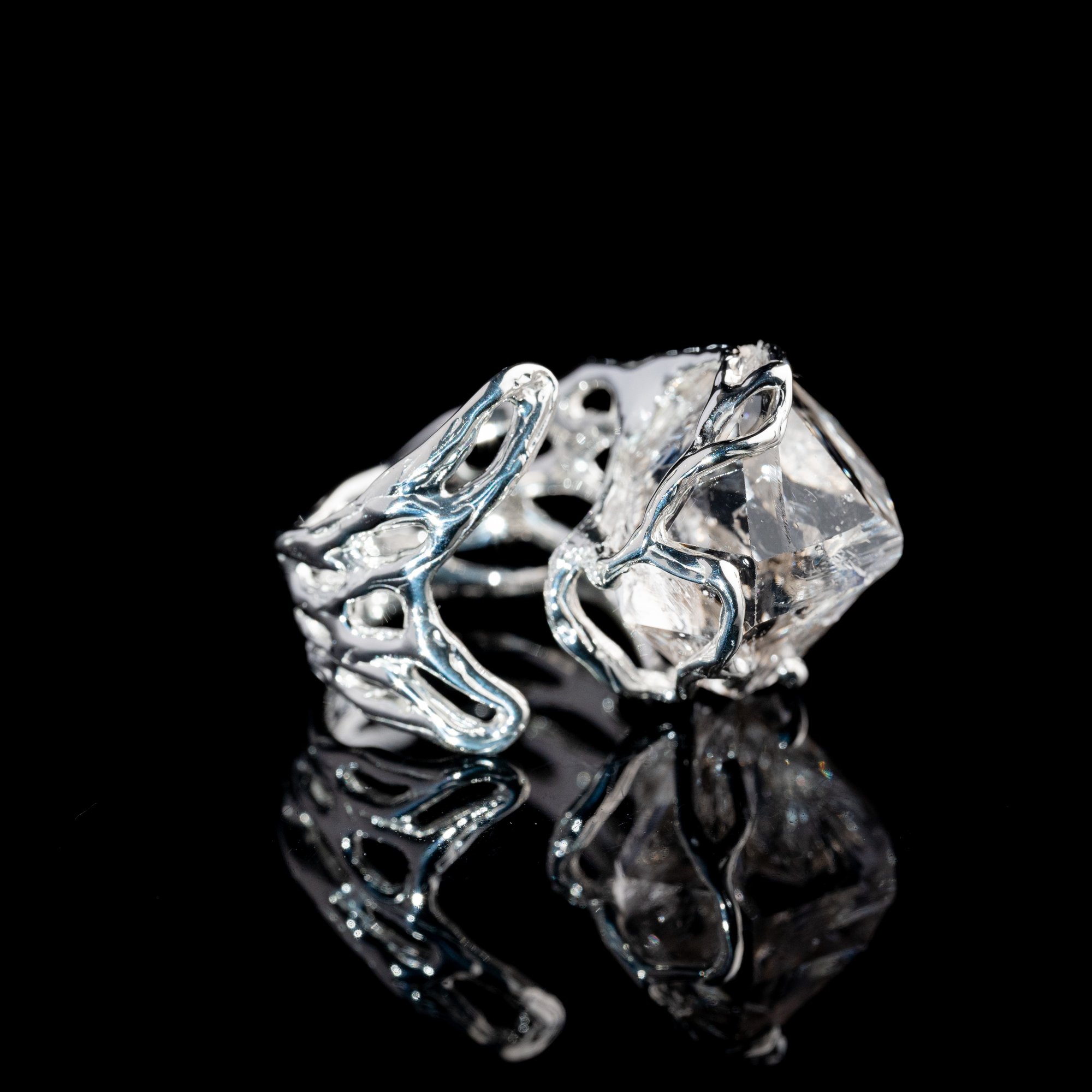 Каблучка з херкімером - зображення 2