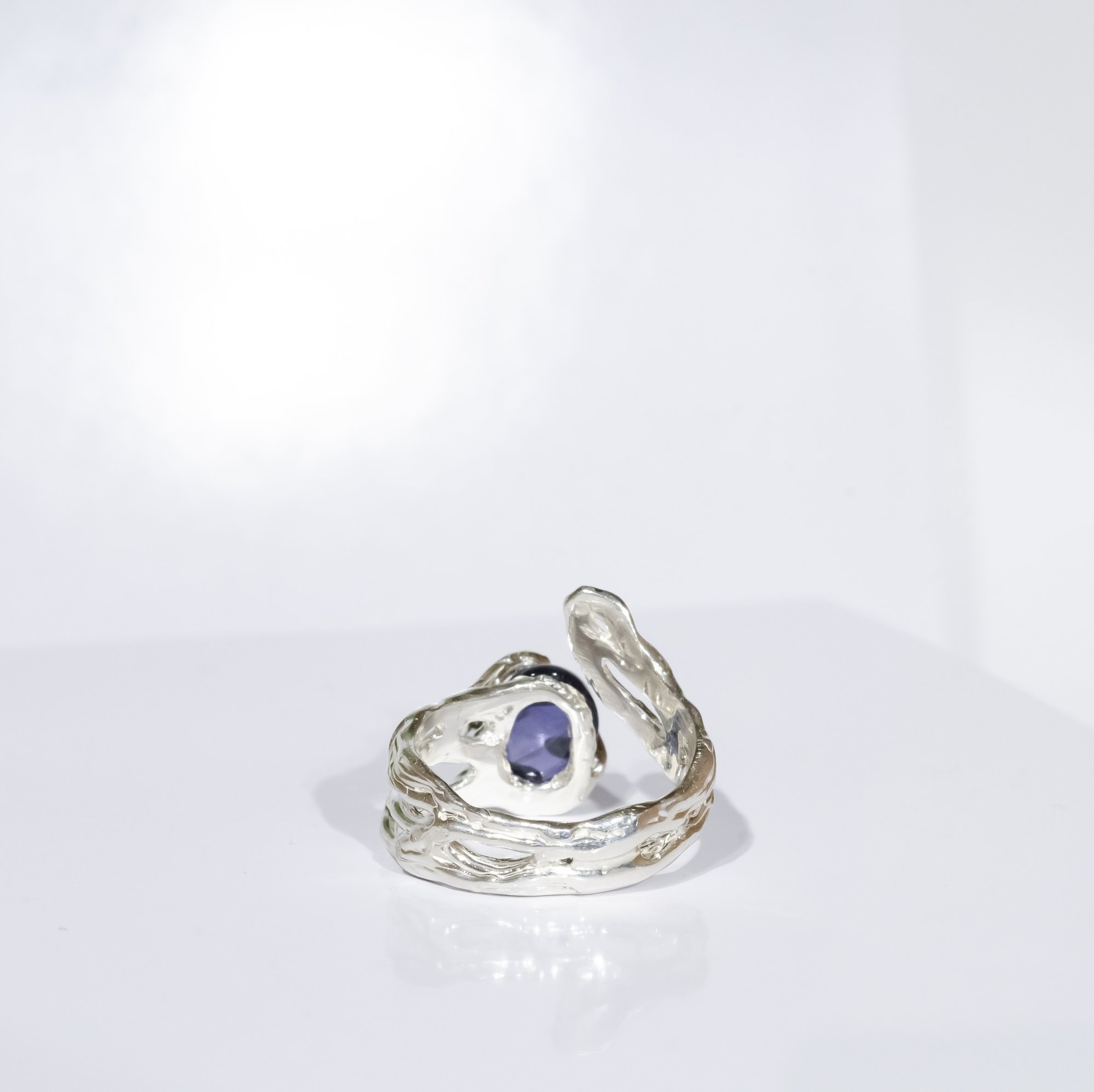 Каблучка з іолітом - зображення 5