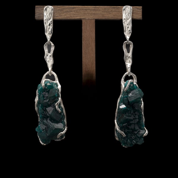 Сережки з діоптазом