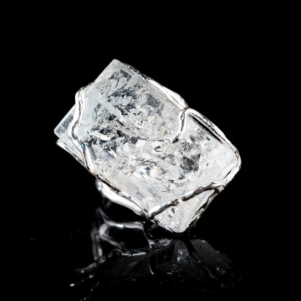 Каблучка з топазом