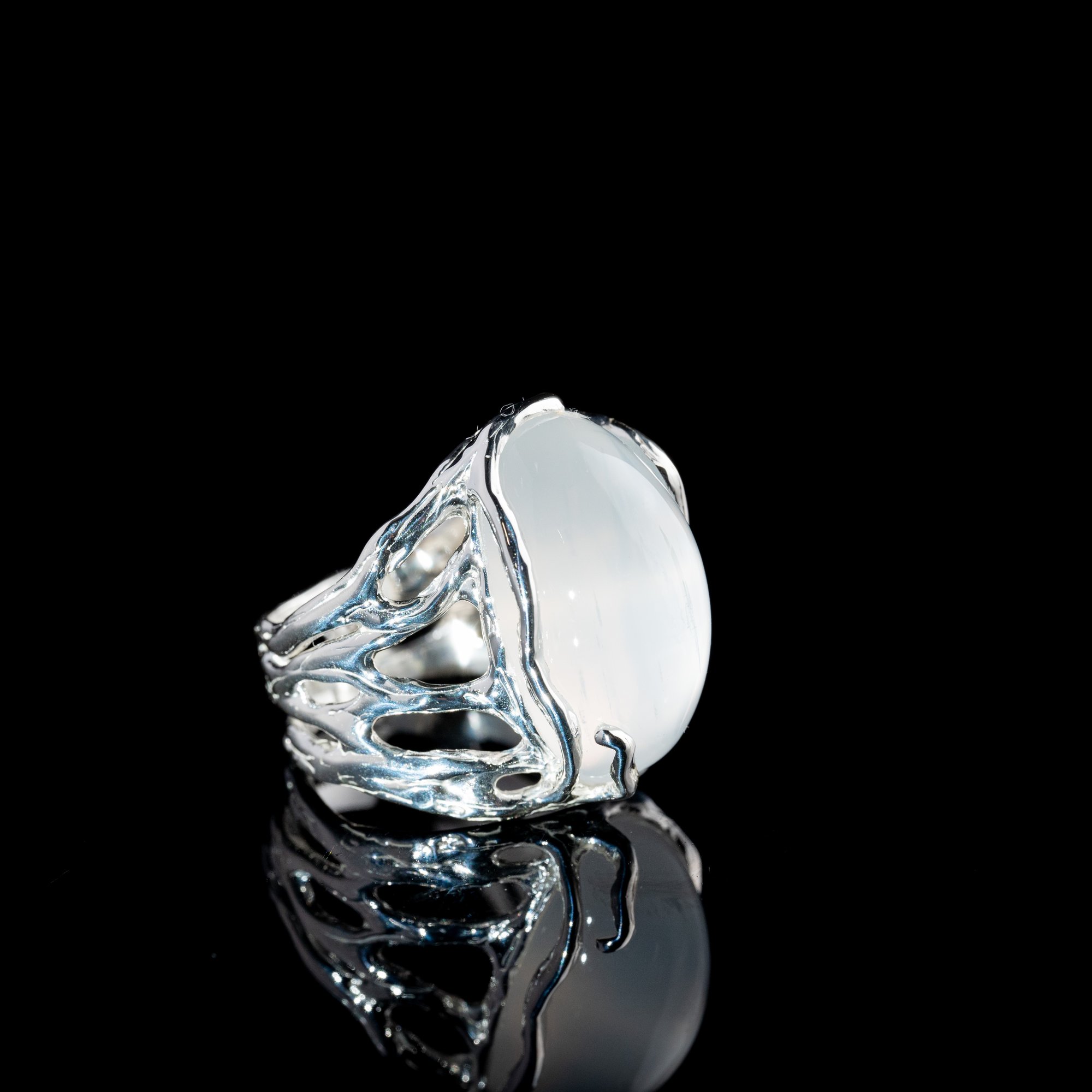 Каблучка з місячним камінням - зображення 2