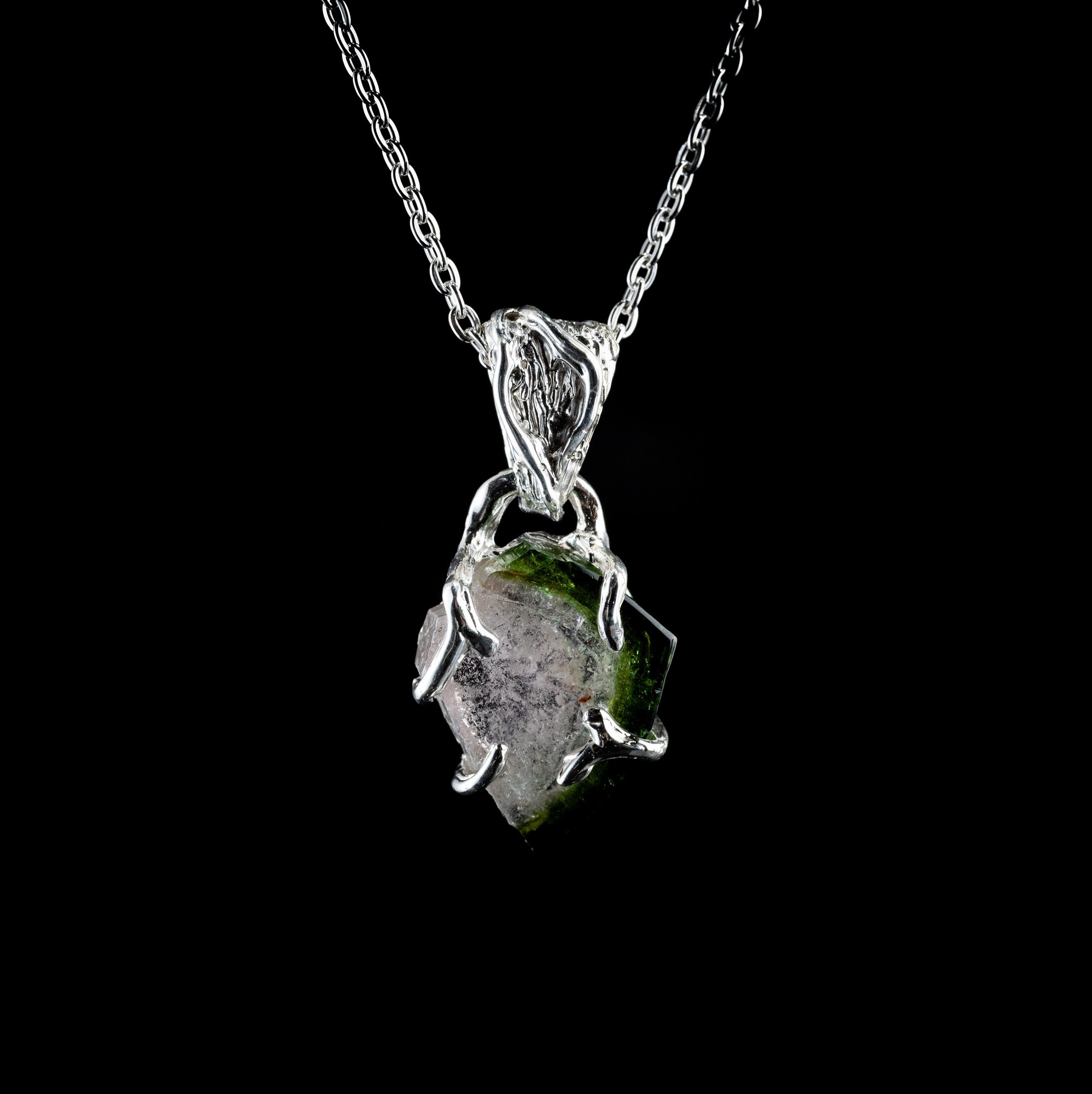 Кулон з турмаліном