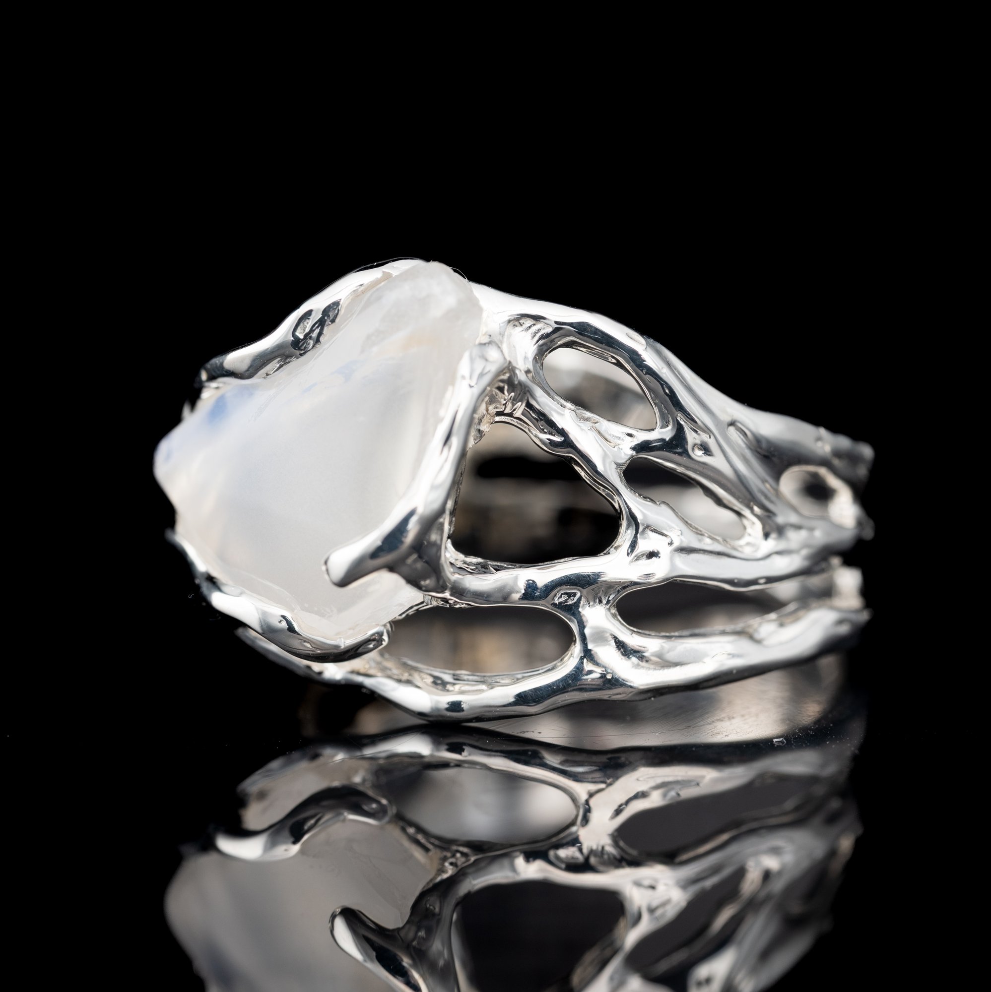 Каблучка з місячним камінням - зображення 2