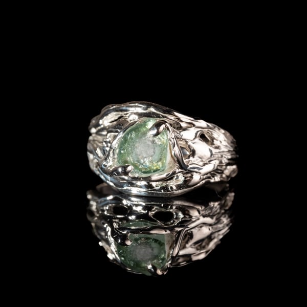 Каблучка з турмаліном