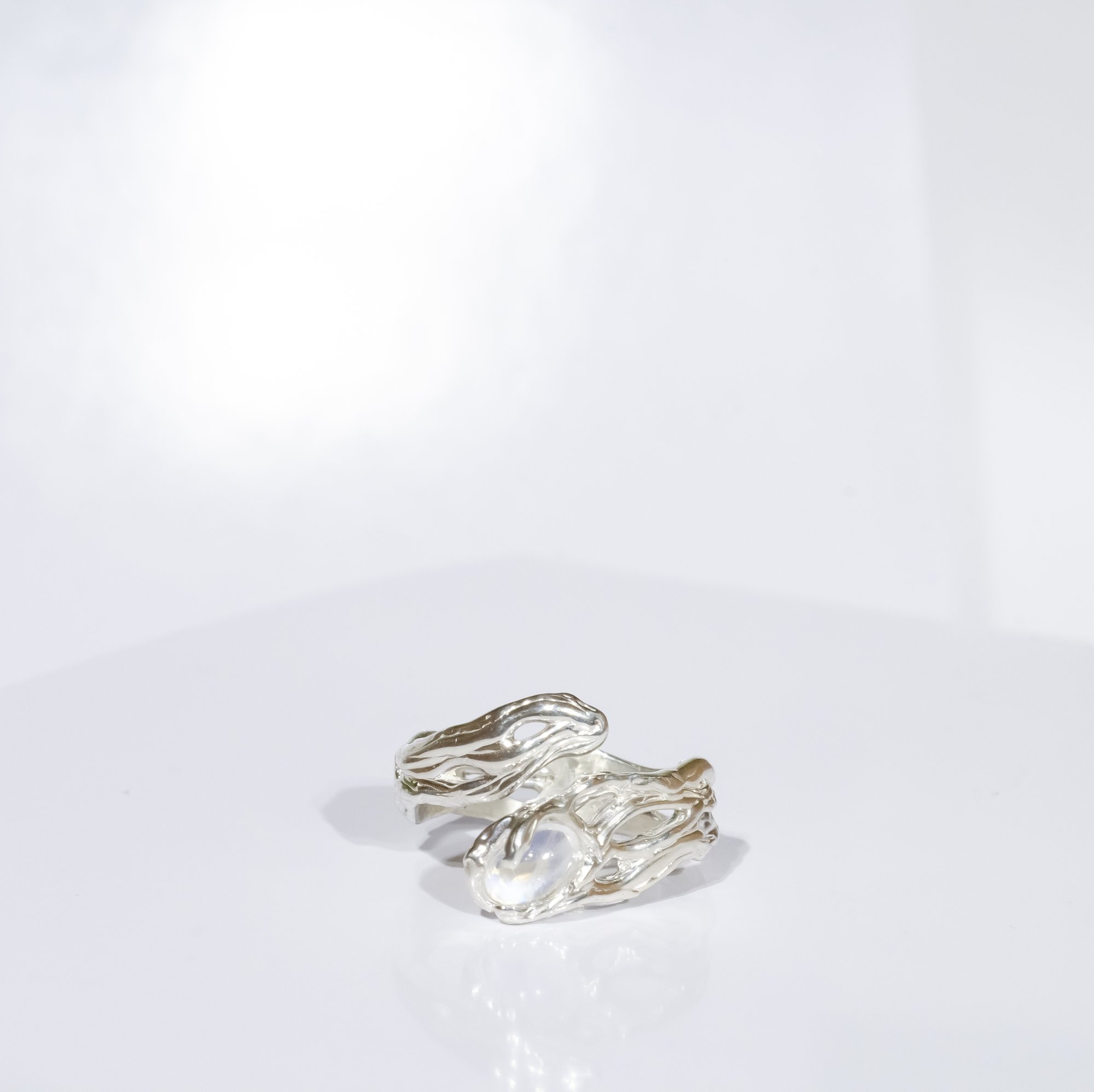 Каблучка з місячним камінням - зображення 2