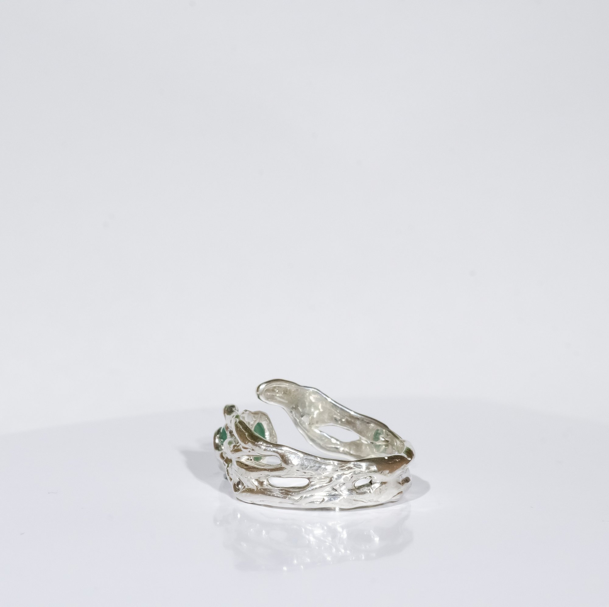 Каблучка зі смарагдом - зображення 4