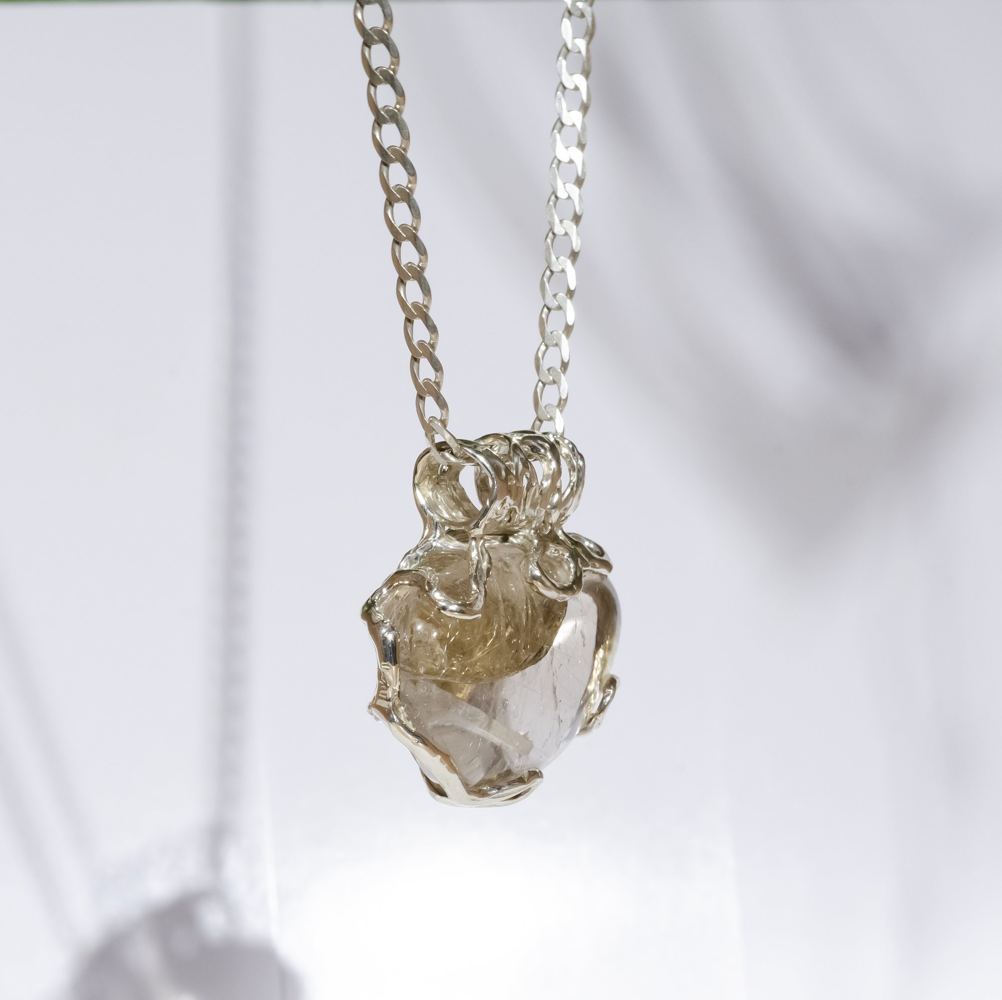 Кулон з рутилованим кварцом - зображення 3