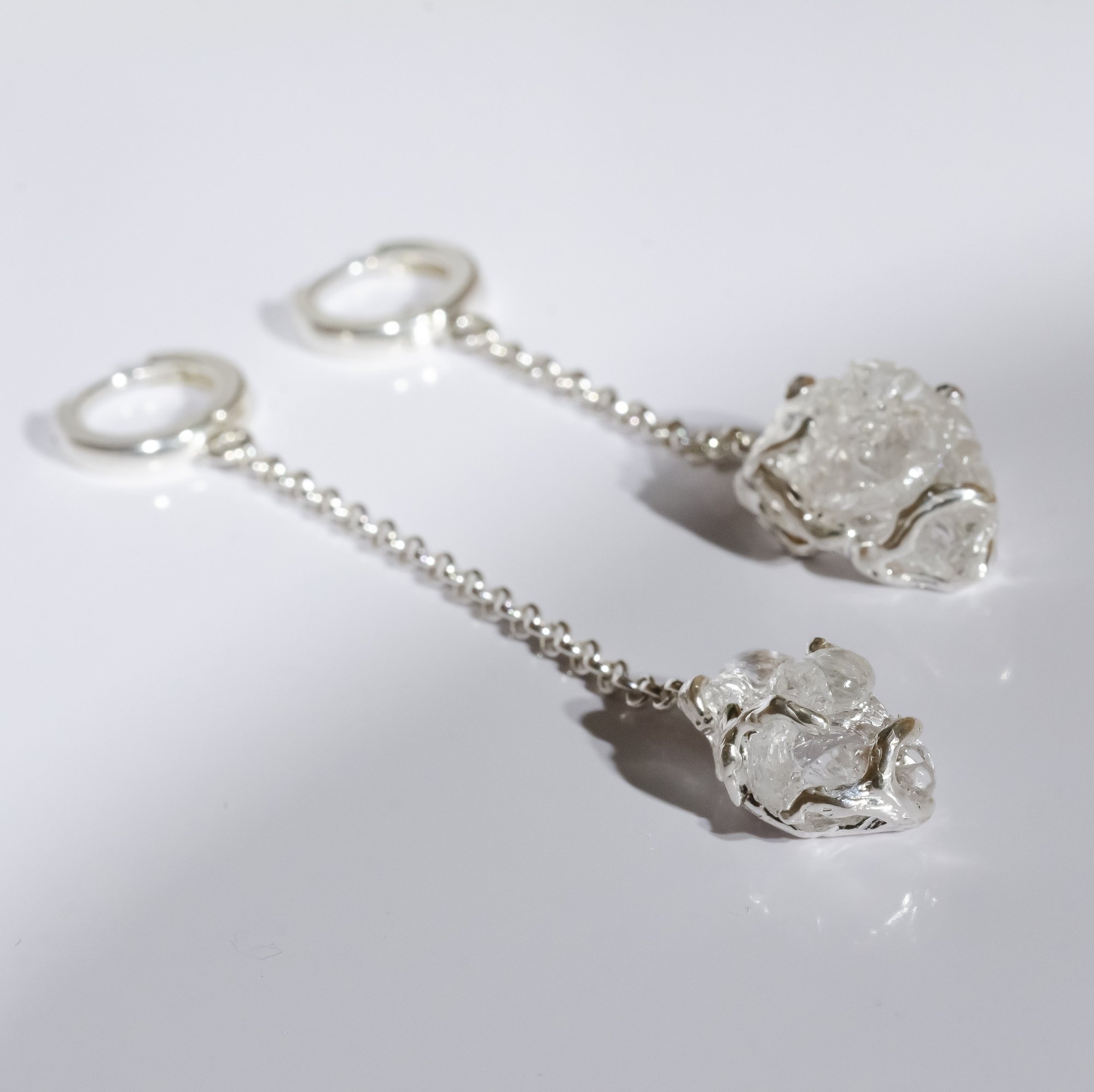 Сережки з гіалітами - зображення 2