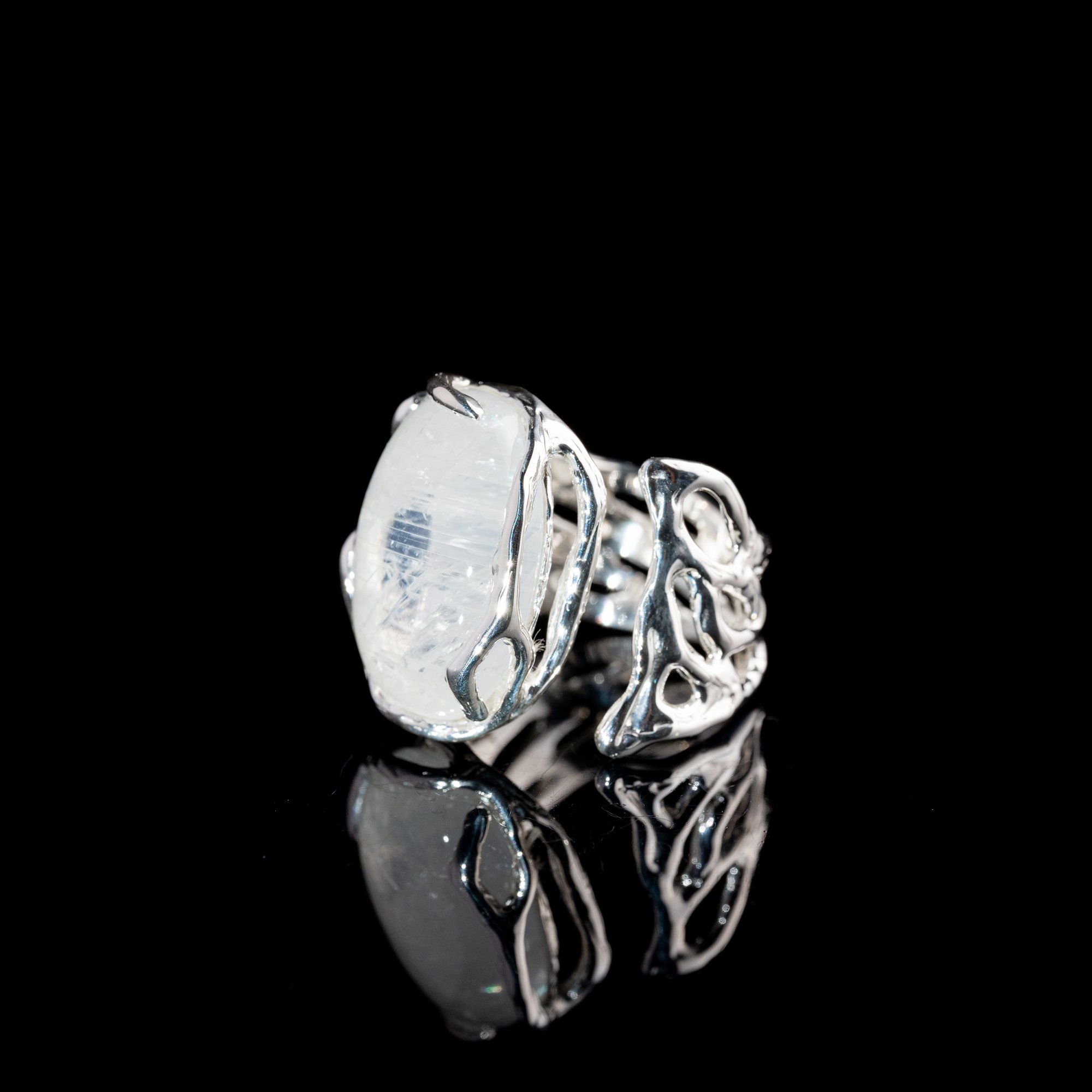 Каблучка з місячним камінням - зображення 2