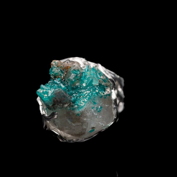 Dioptase Ring