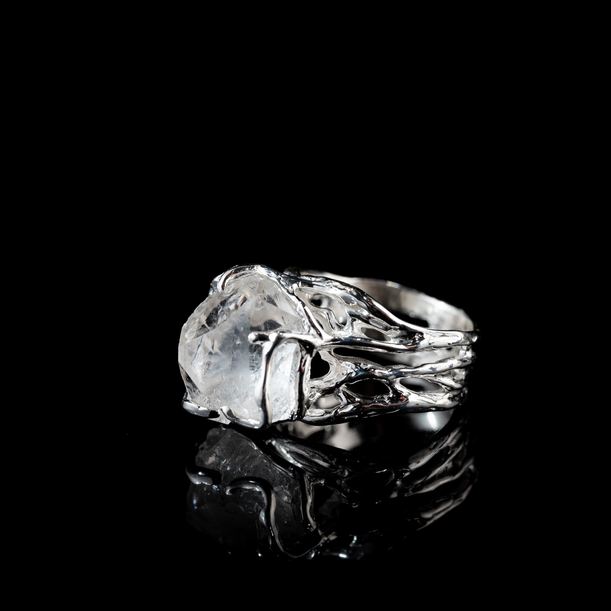 Каблучка з кварцом - зображення 2