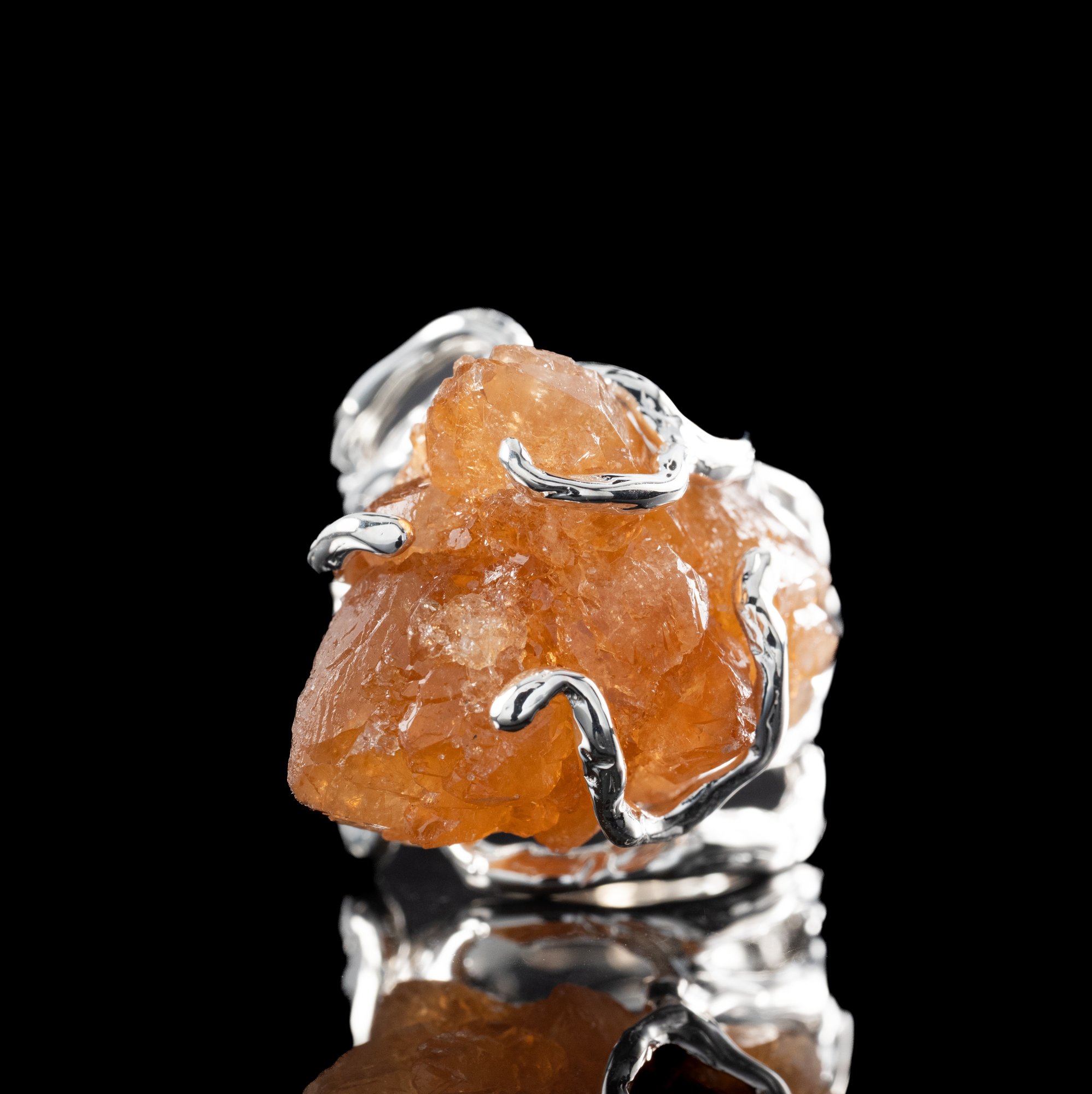 Каблучка з кварцом з включенням заліза - зображення 2