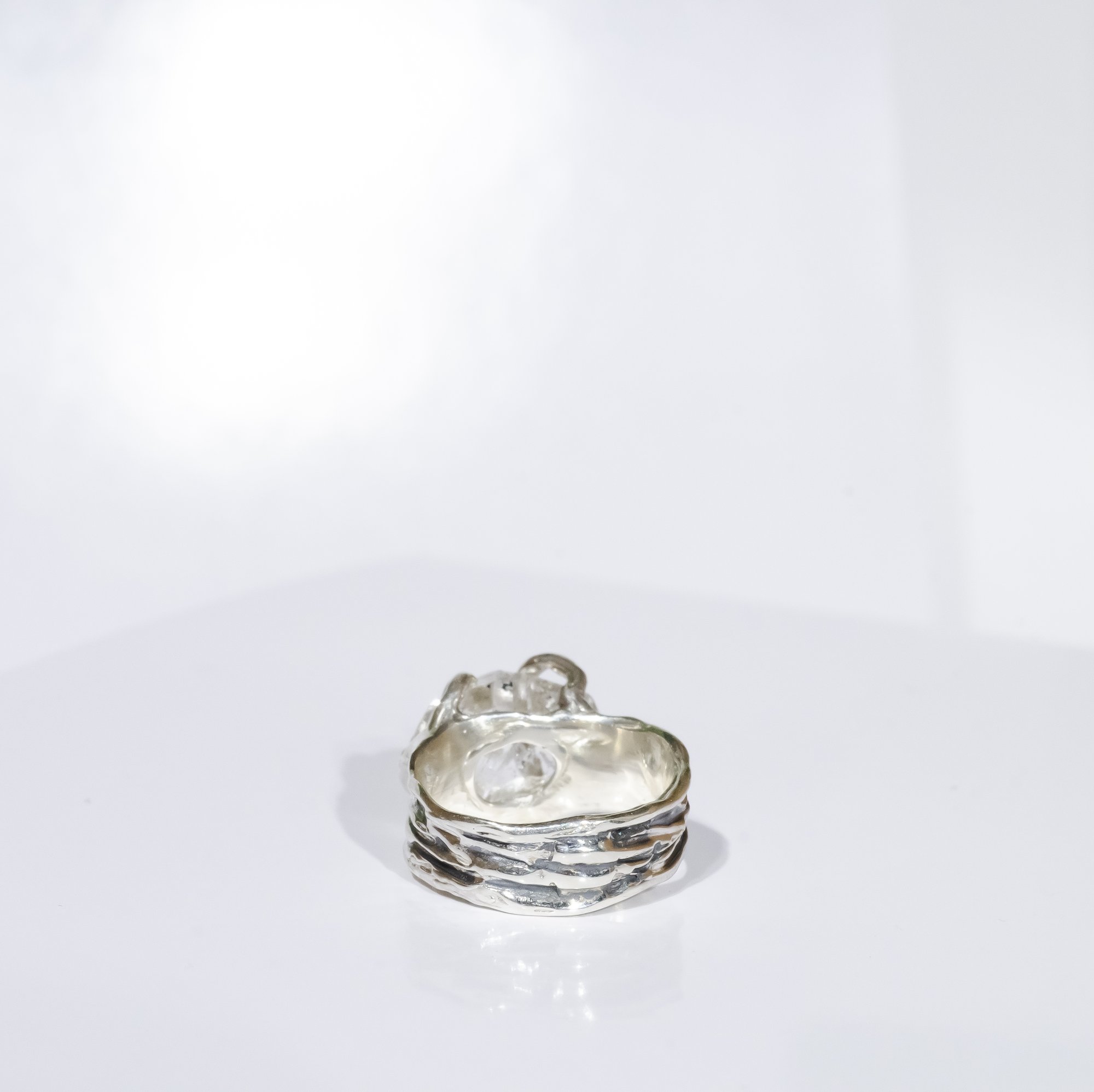 Каблучка з кварцом (Херкімер) - зображення 5