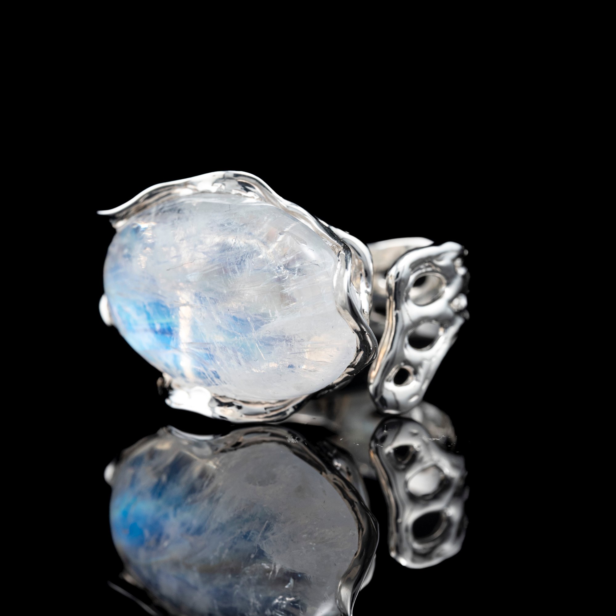 Каблучка з місячним камінням - зображення 2