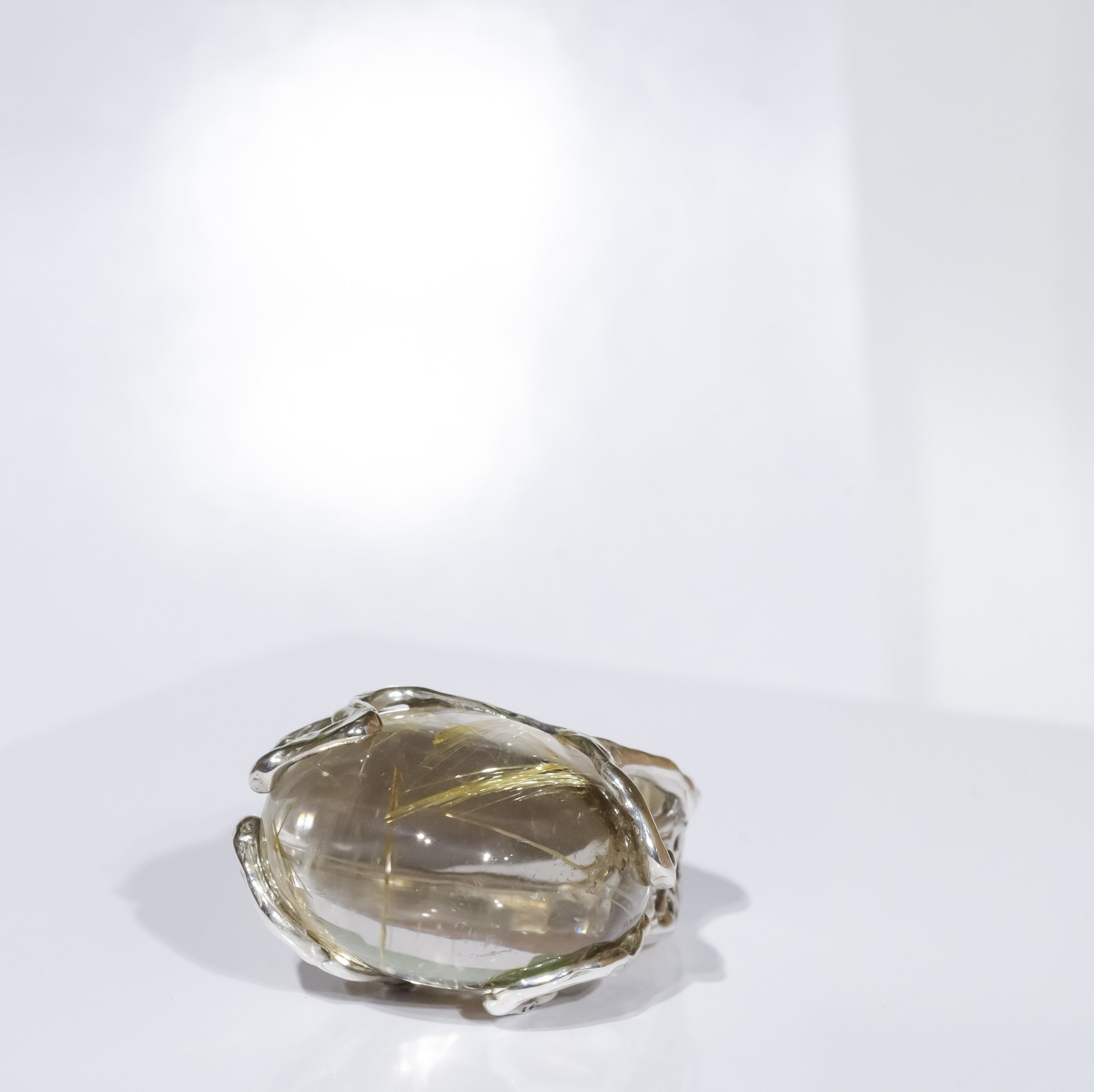 Каблучка з рутилованим кварцом - зображення 2