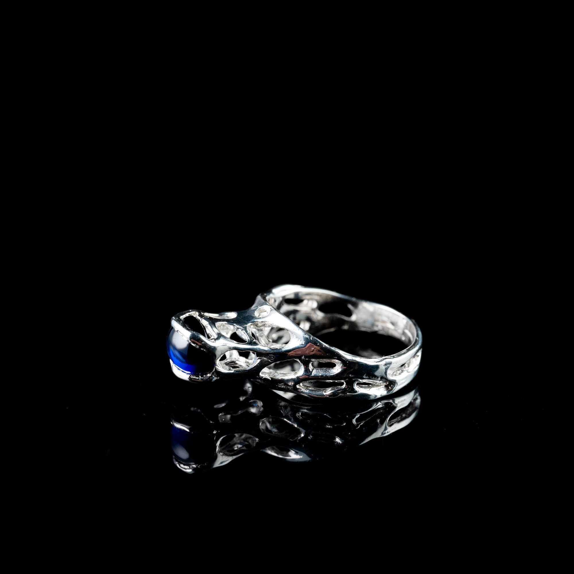 Каблучка з сапфіром - зображення 2