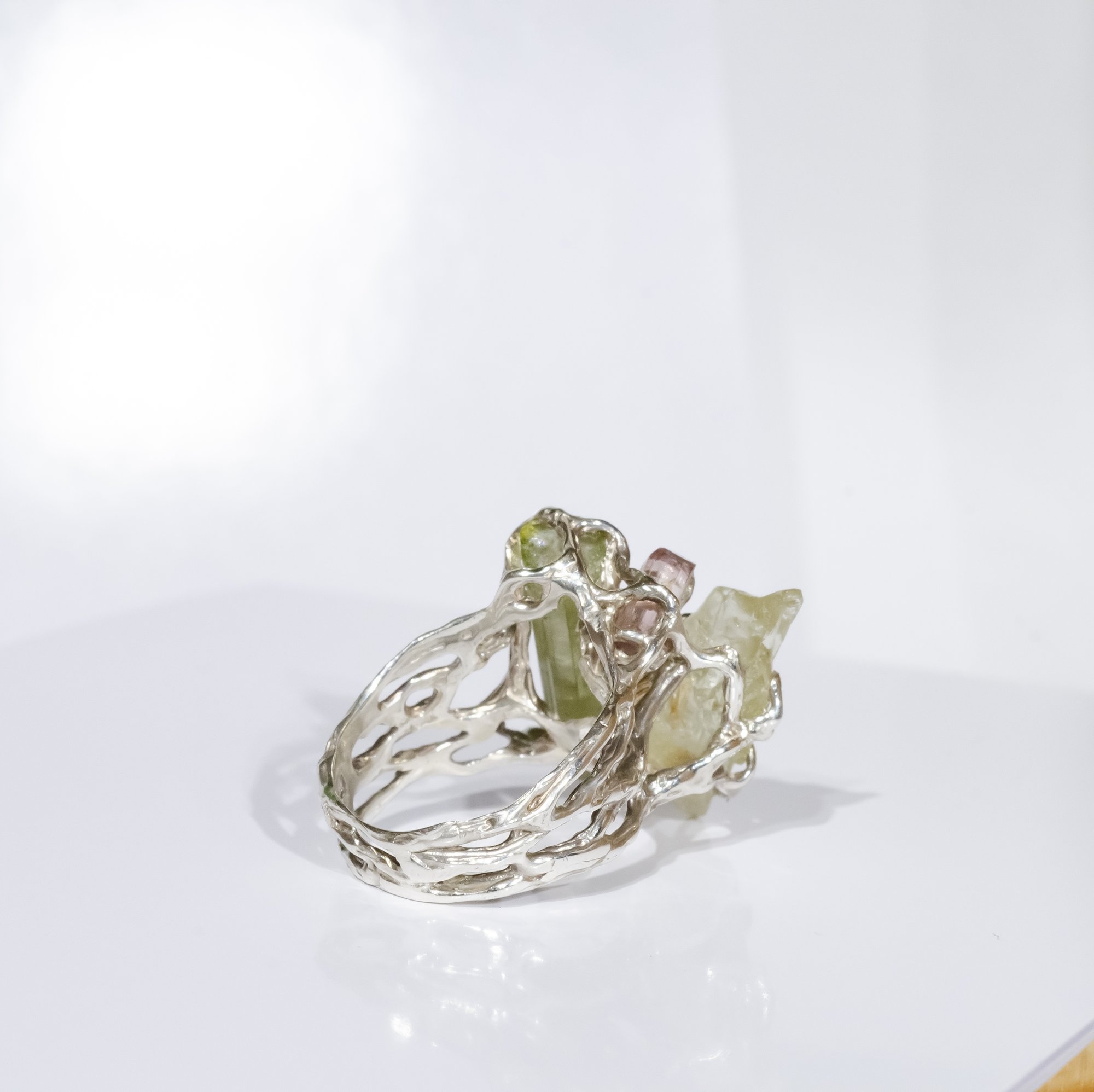 Каблучка з турмалінами та геліодором - зображення 7