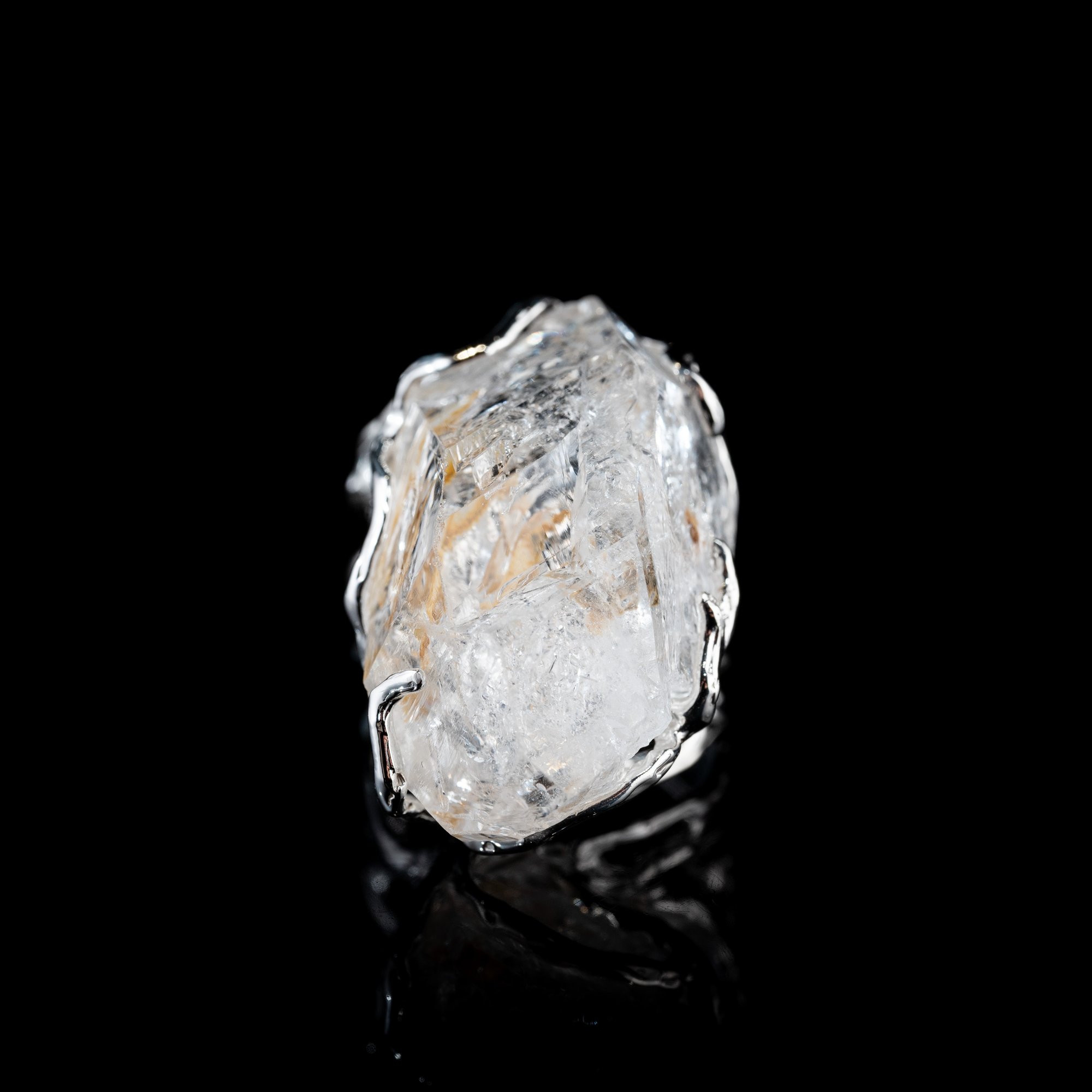 Каблучка з кварцом