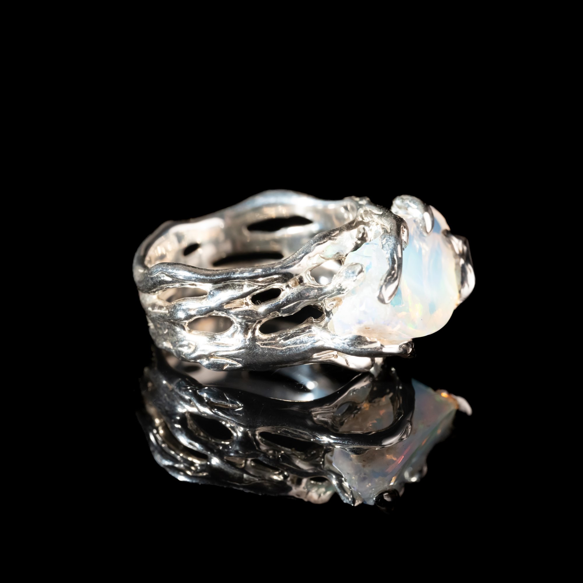 Каблучка з опалом - зображення 3