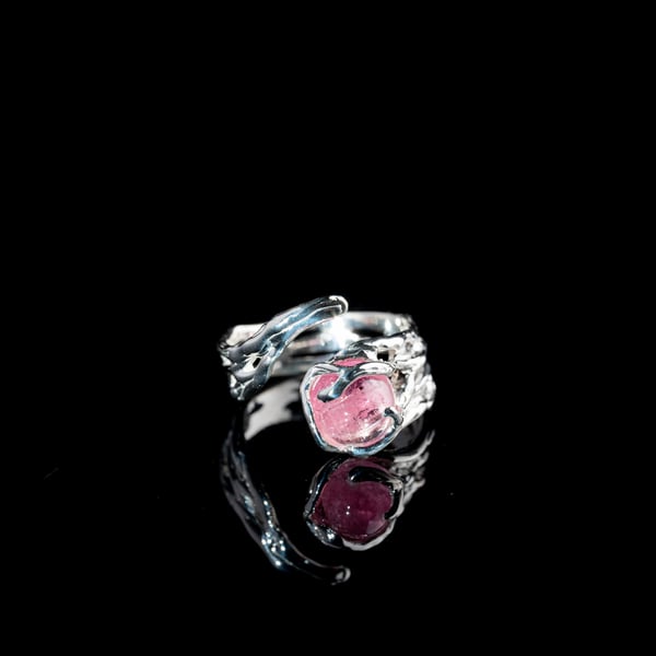Pink Tourmaline Ring