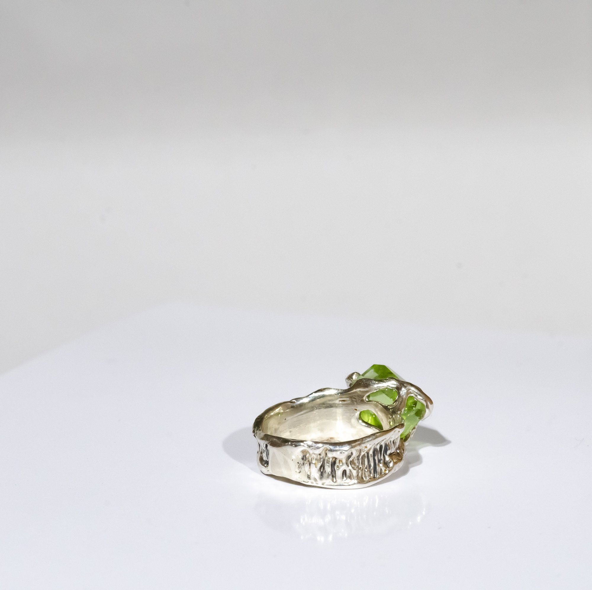 Каблучка з хризолітом - зображення 6