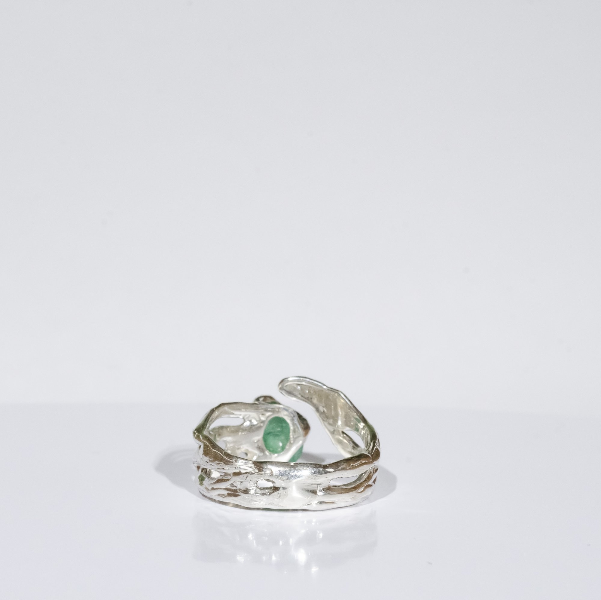Каблучка зі смарагдом - зображення 5