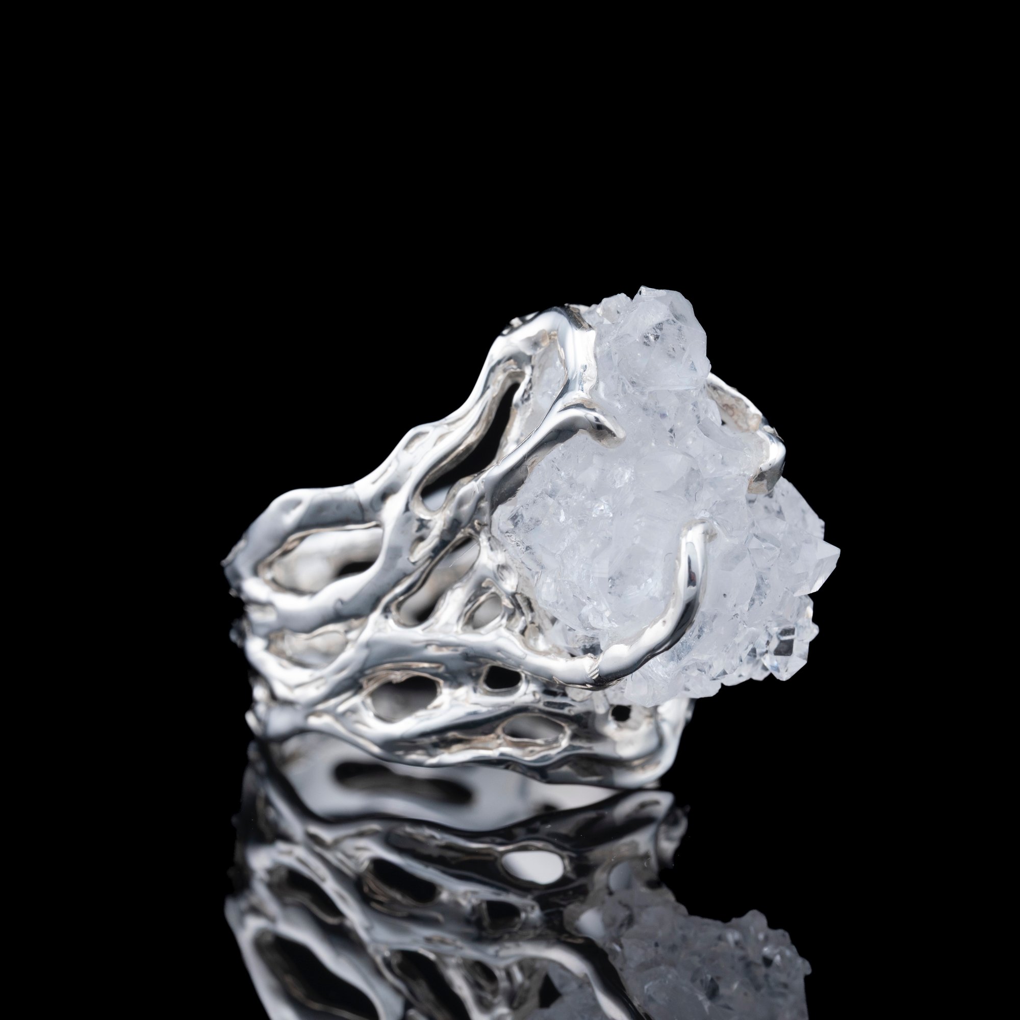 Каблучка з кварцом - зображення 3