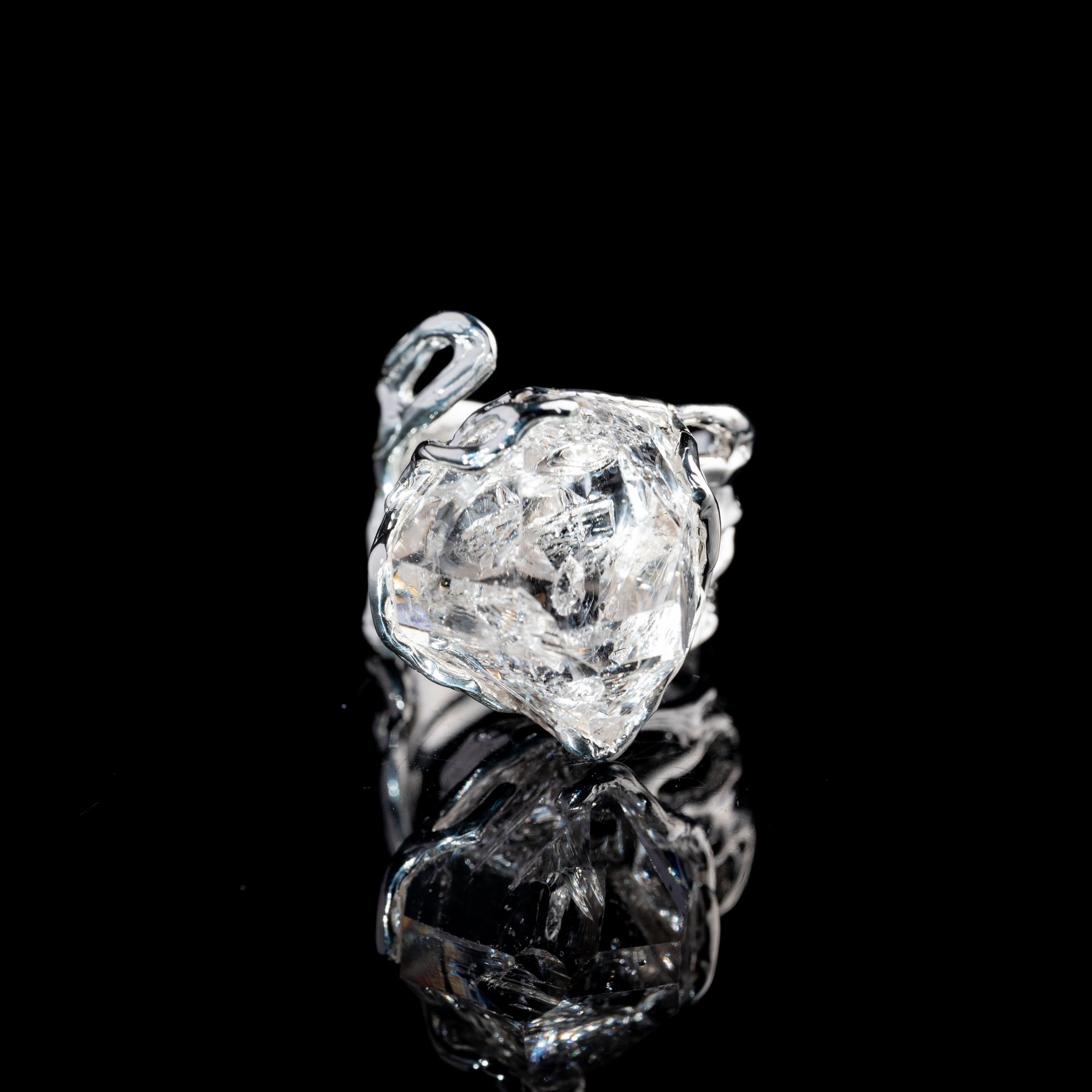 Каблучка з херкімером