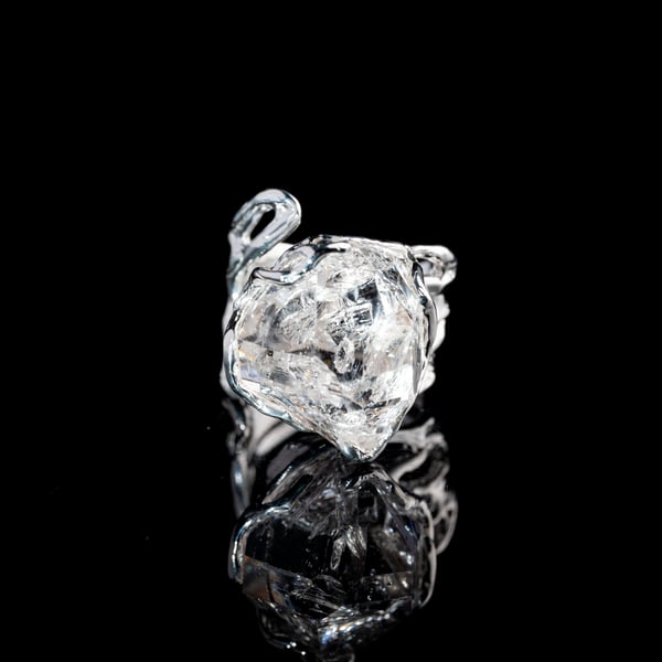 Каблучка з херкімером