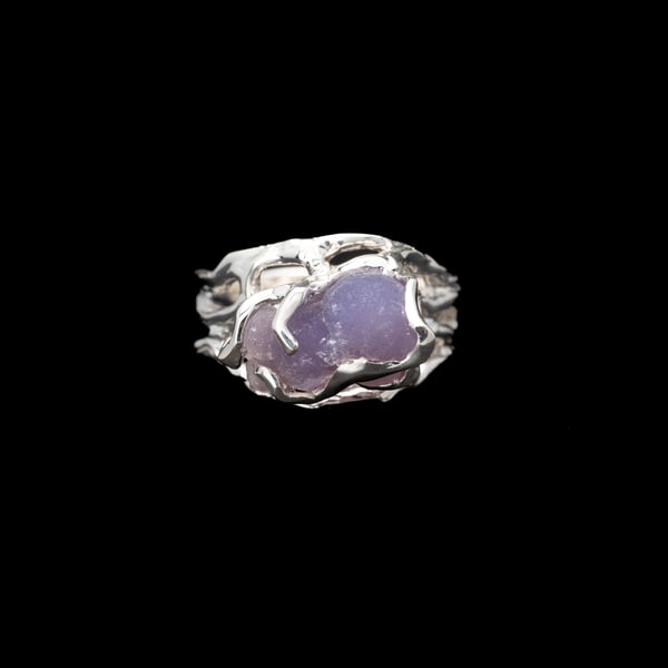 Grape Chalcedony Ring