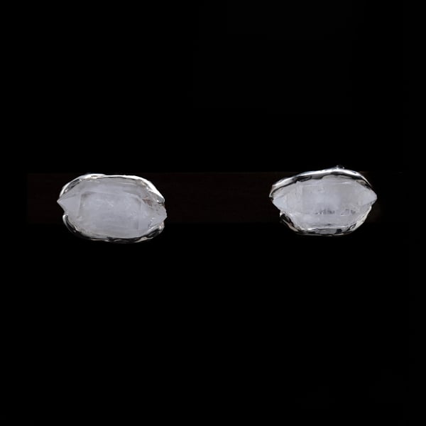 Сережки з кварцом