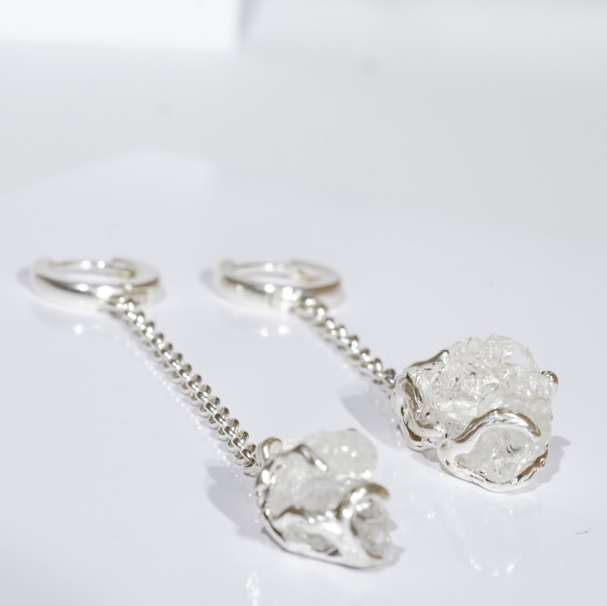 Сережки з гіалітами - зображення 3