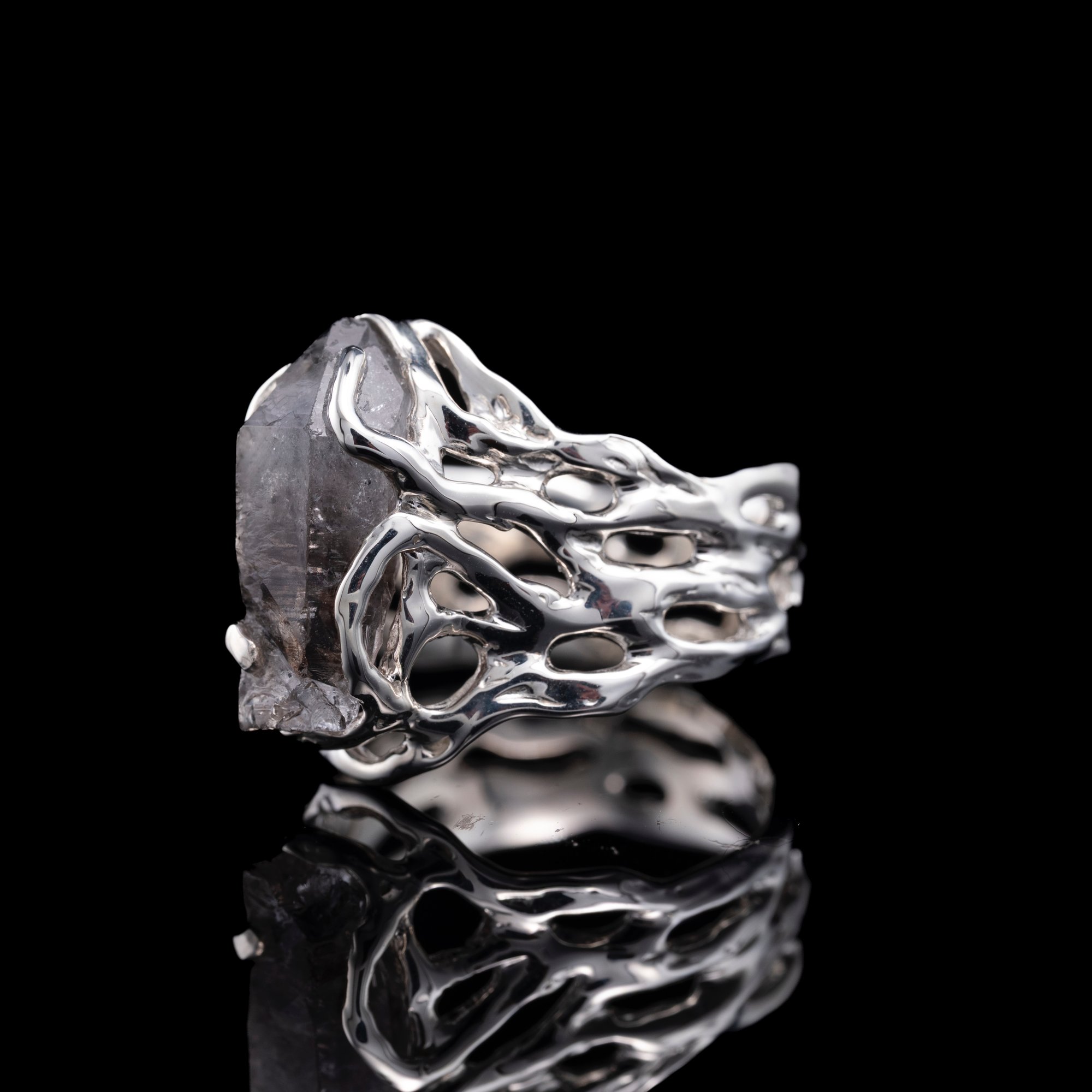 Каблучка з кварцом - зображення 2