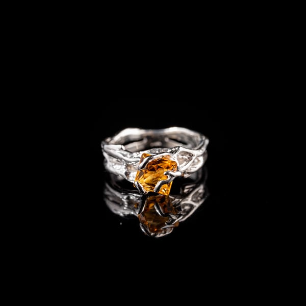 Каблучка з цитрином