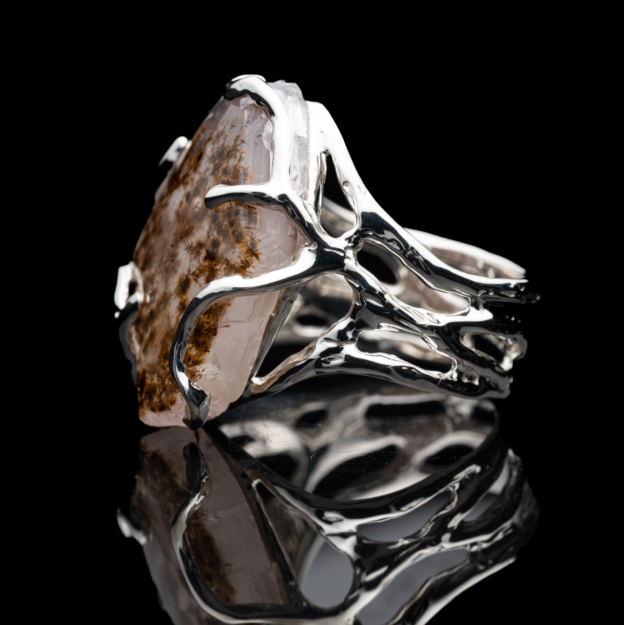 Каблучка з аметистом - зображення 2