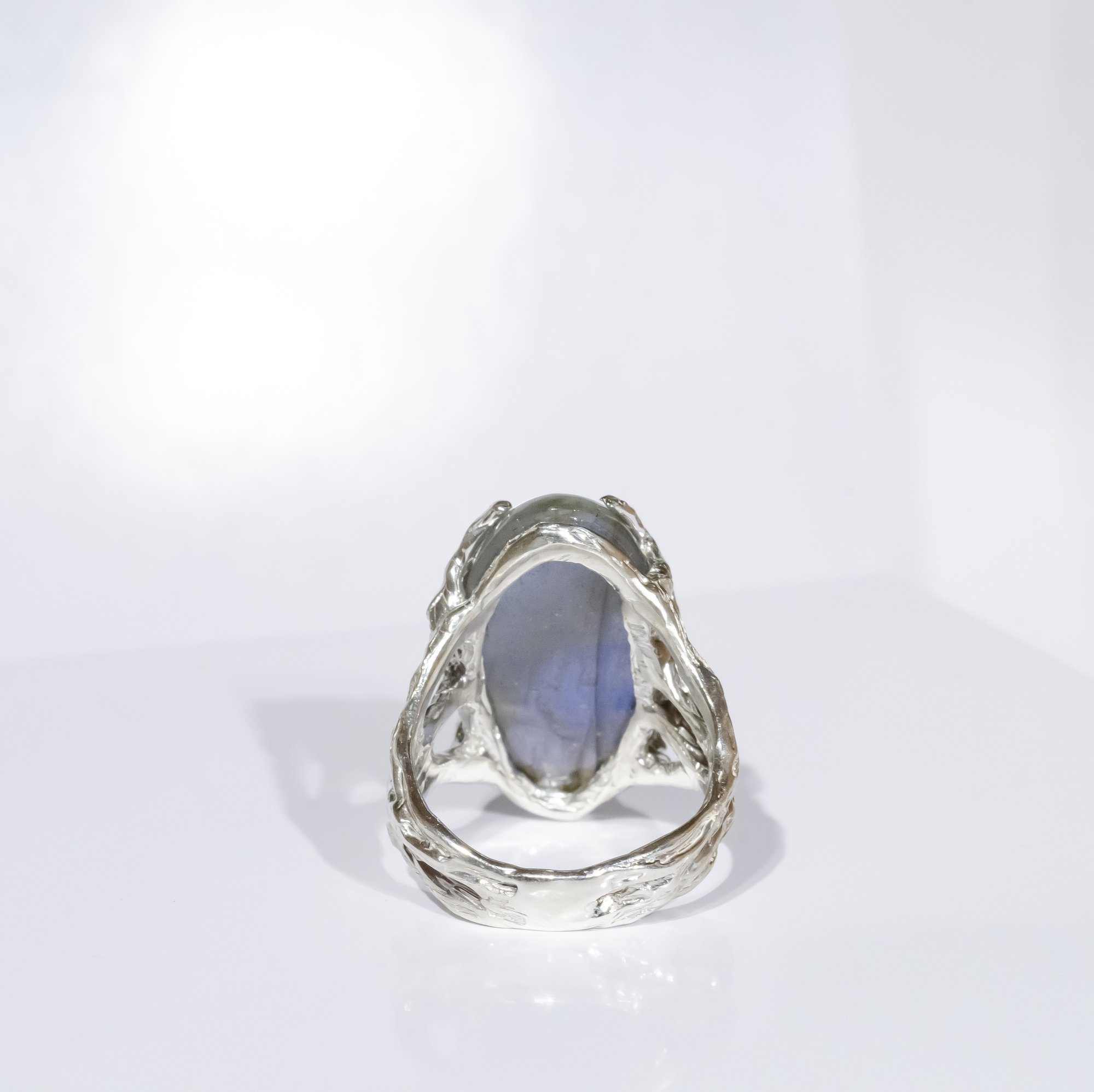 Каблучка з лабрадоритом - зображення 6