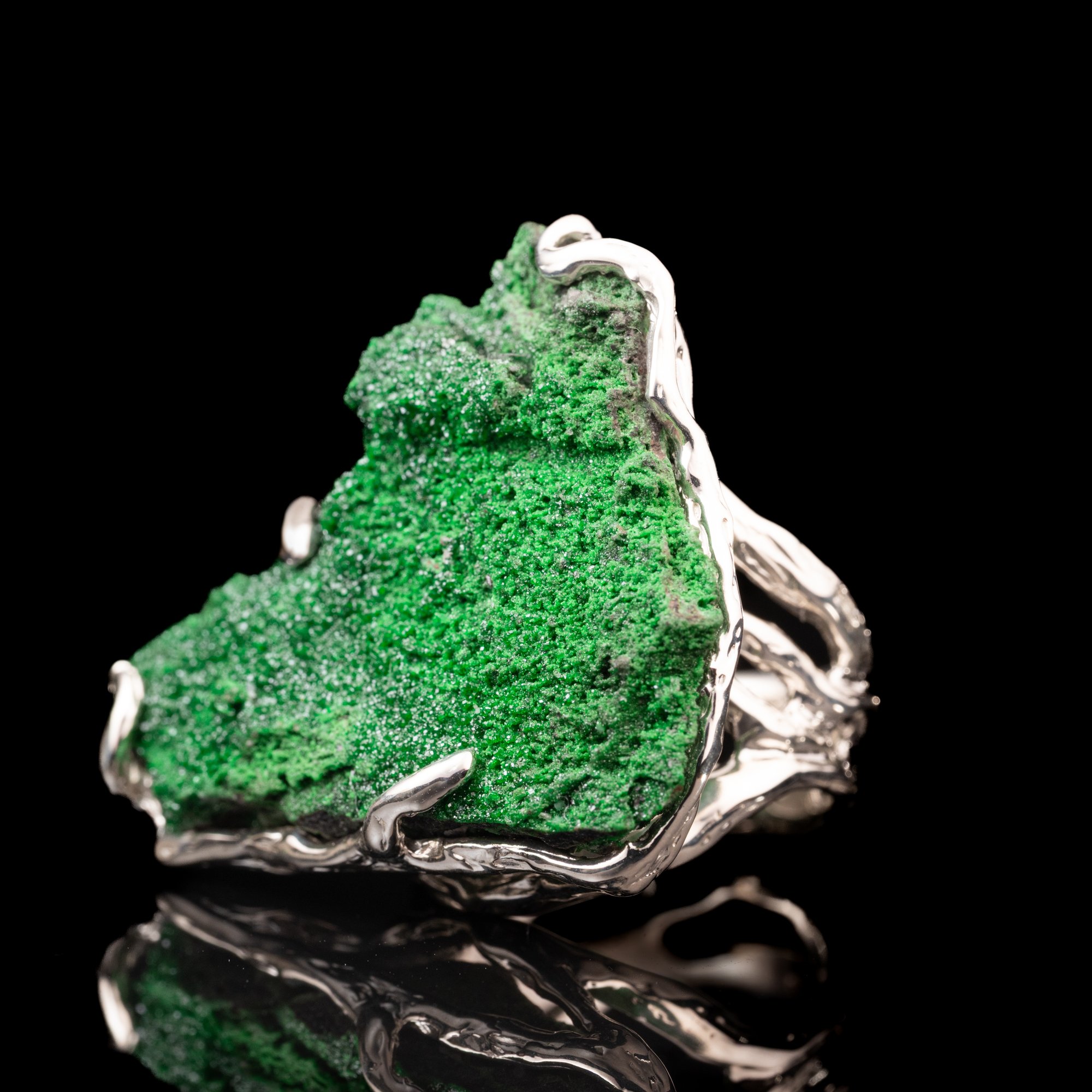 Каблучка з уваровітом - зображення 2