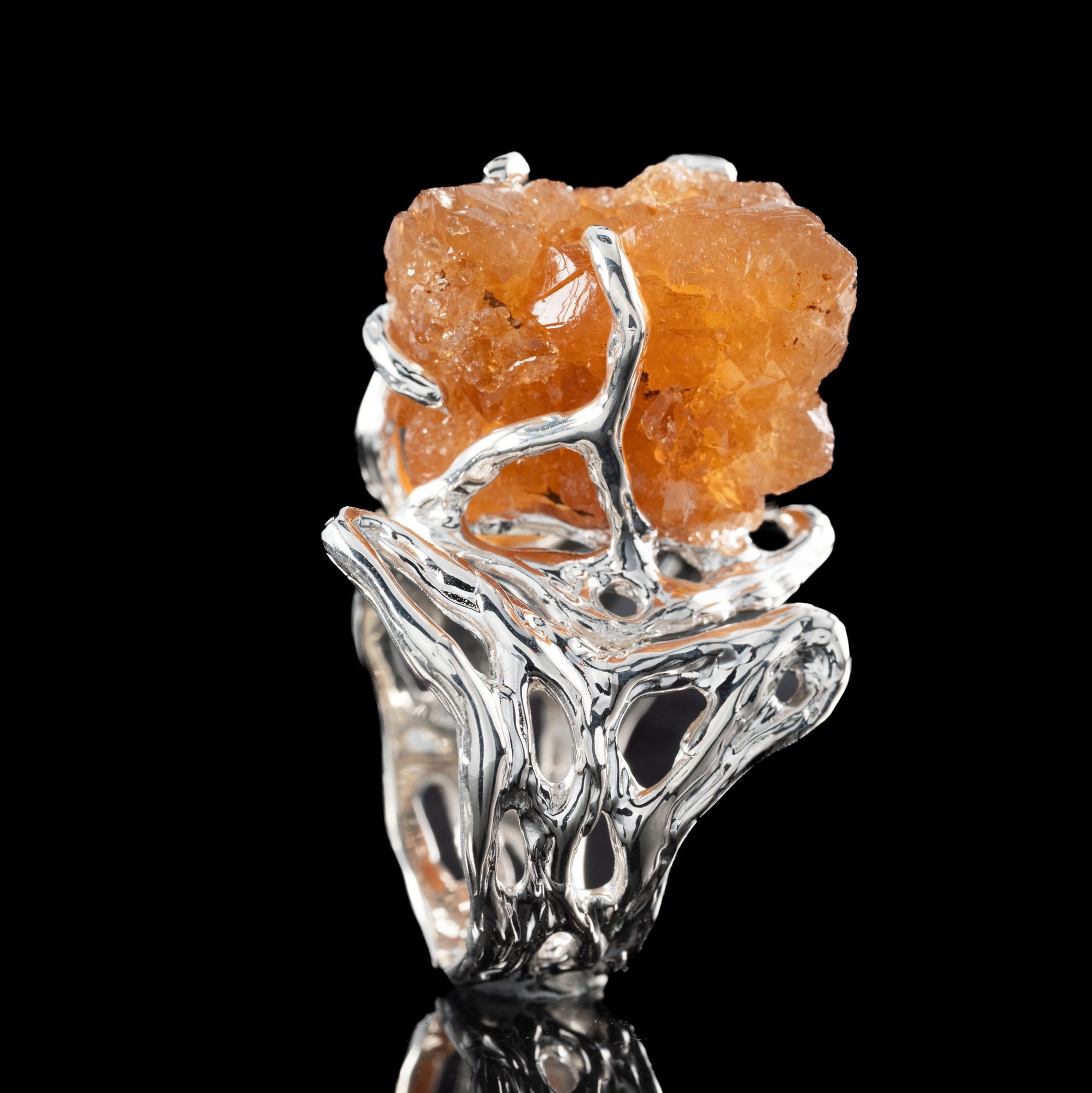 Каблучка з кварцом з включенням заліза - зображення 14