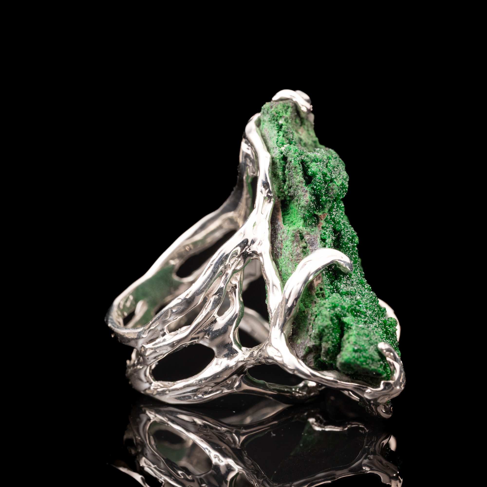 Каблучка з уваровітом - зображення 5