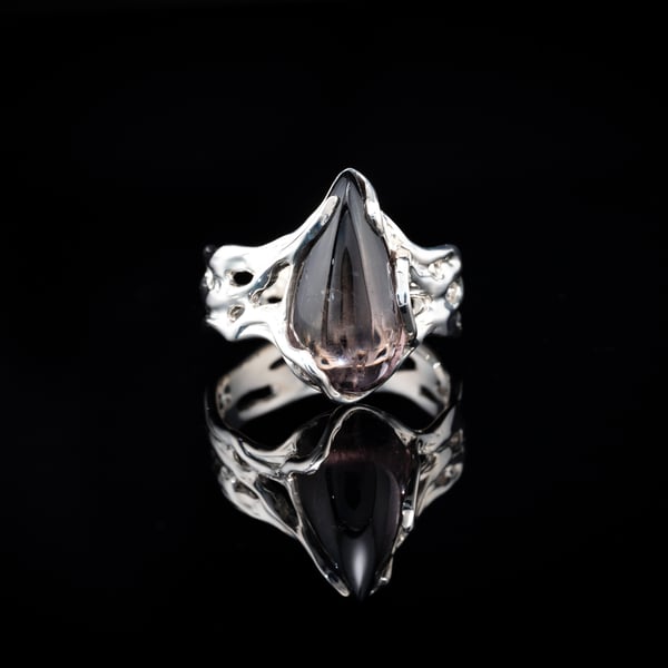 Rubellite Ring Set