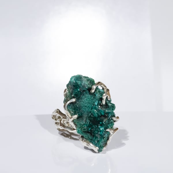 Dioptase Ring