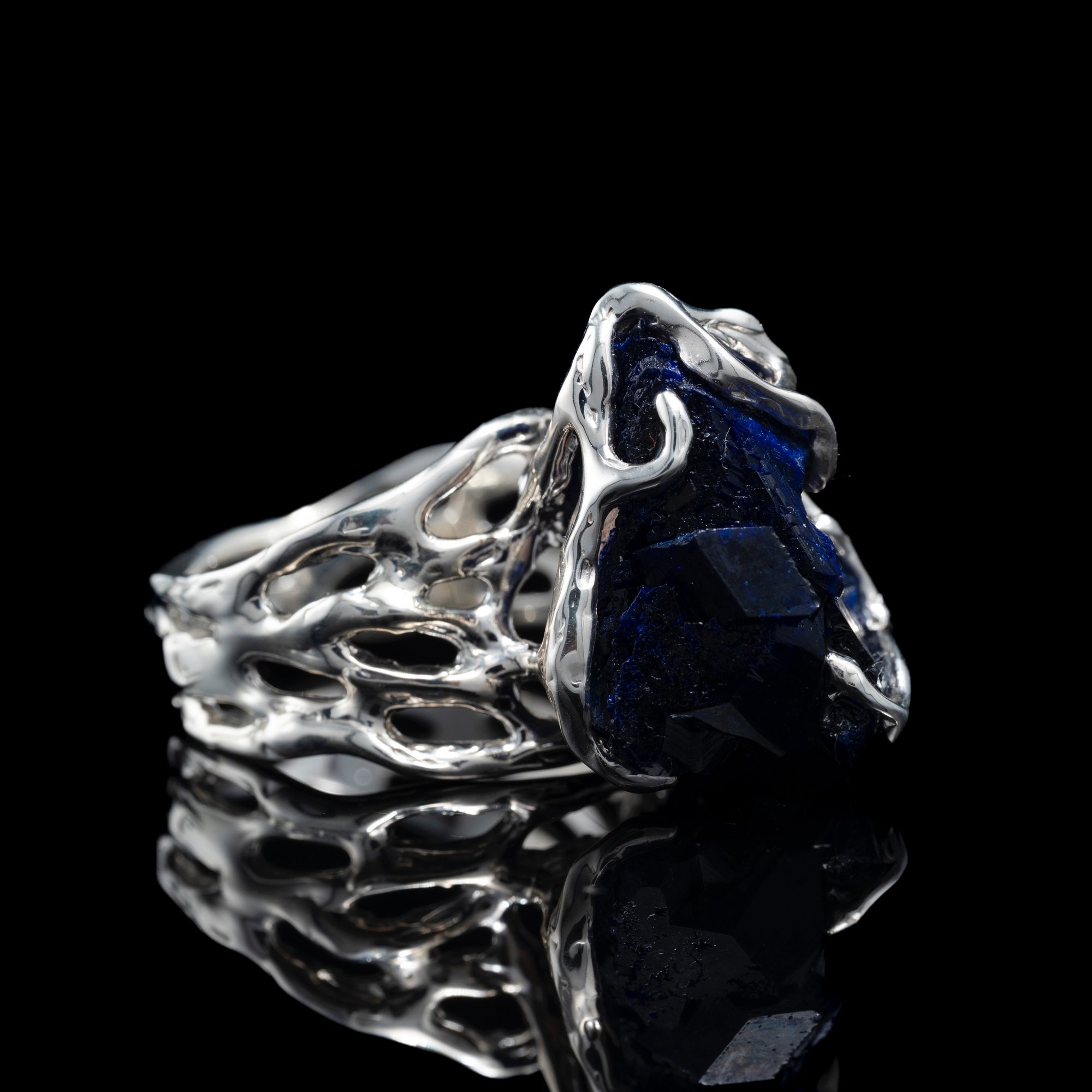 Каблучка з азуритом - зображення 3