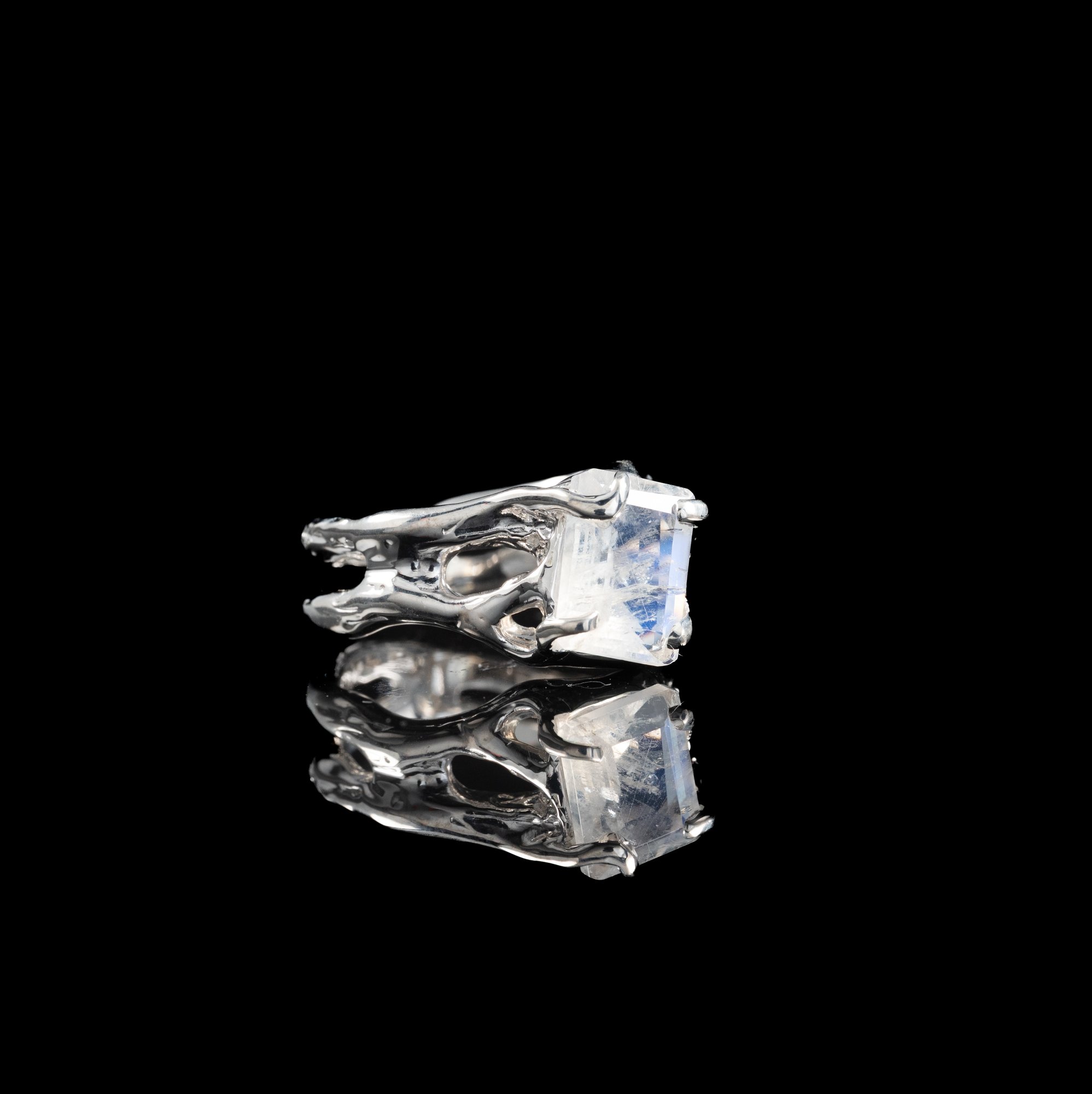 Каблучка з місячним камінням - зображення 4