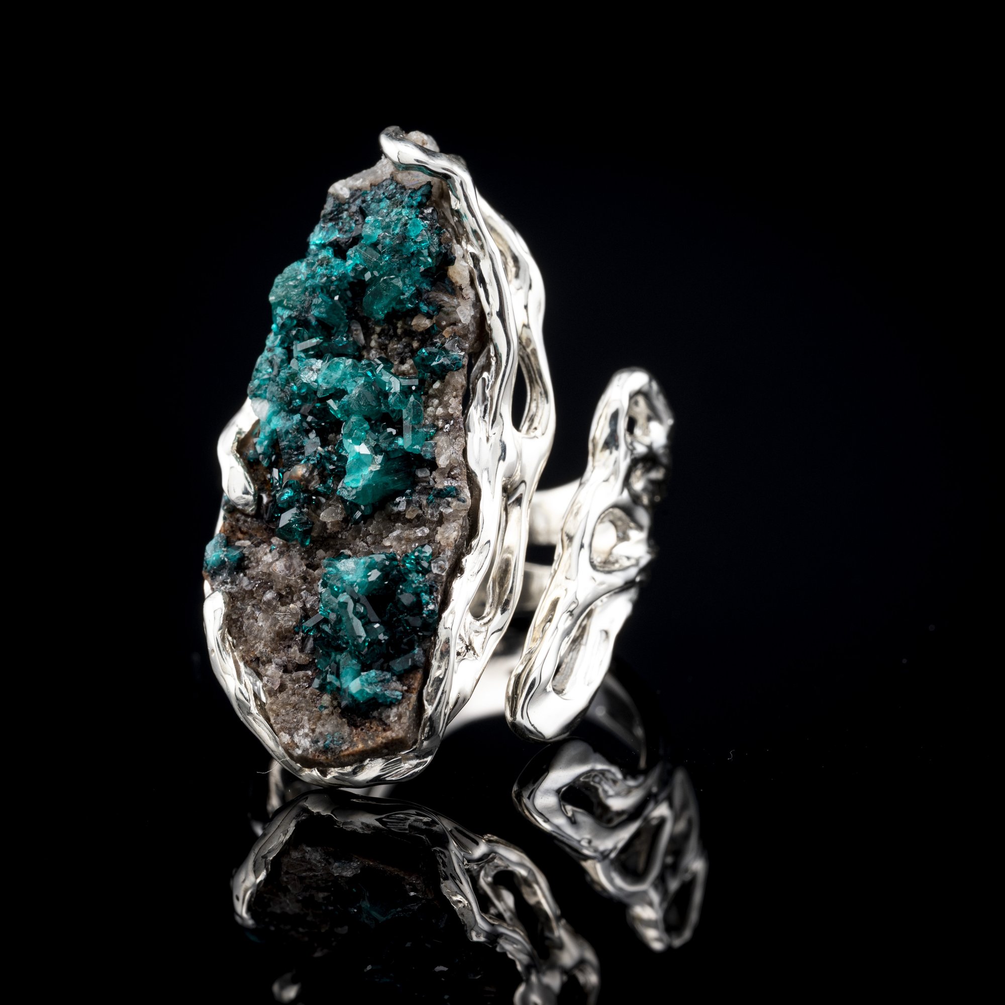 Каблучка з діоптазом - зображення 3