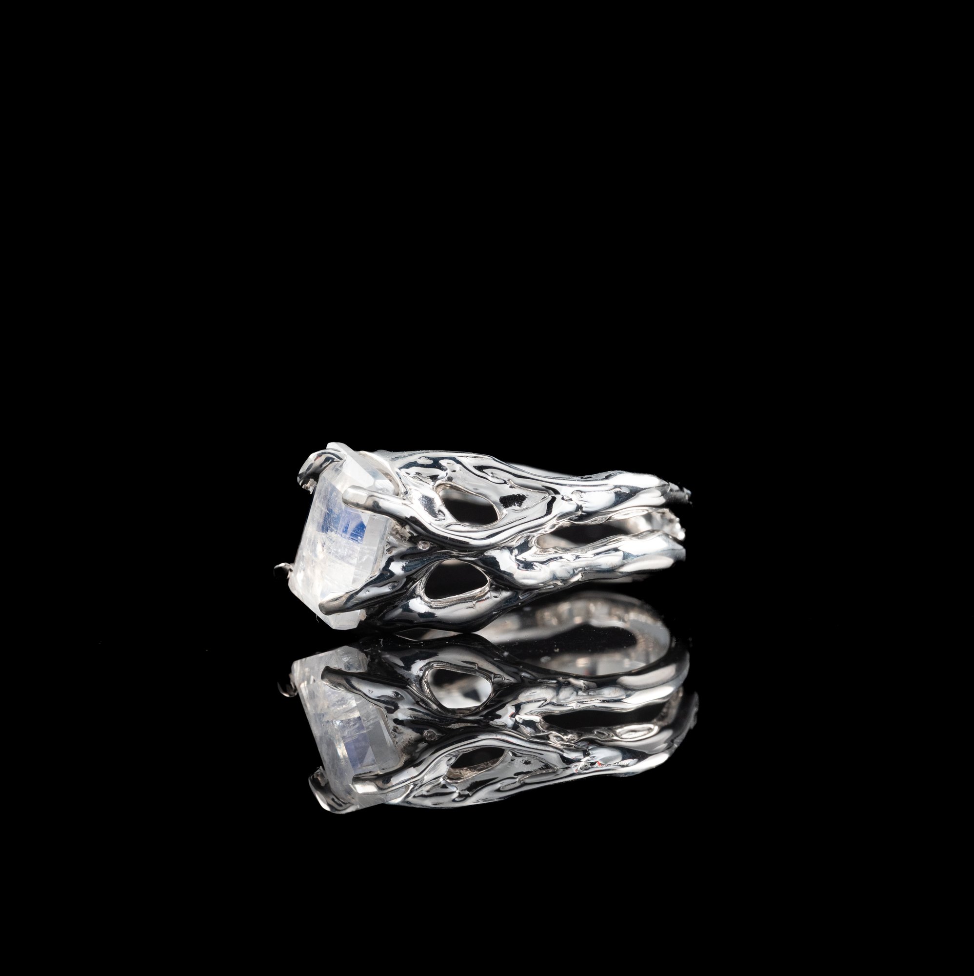 Каблучка з місячним камінням - зображення 6