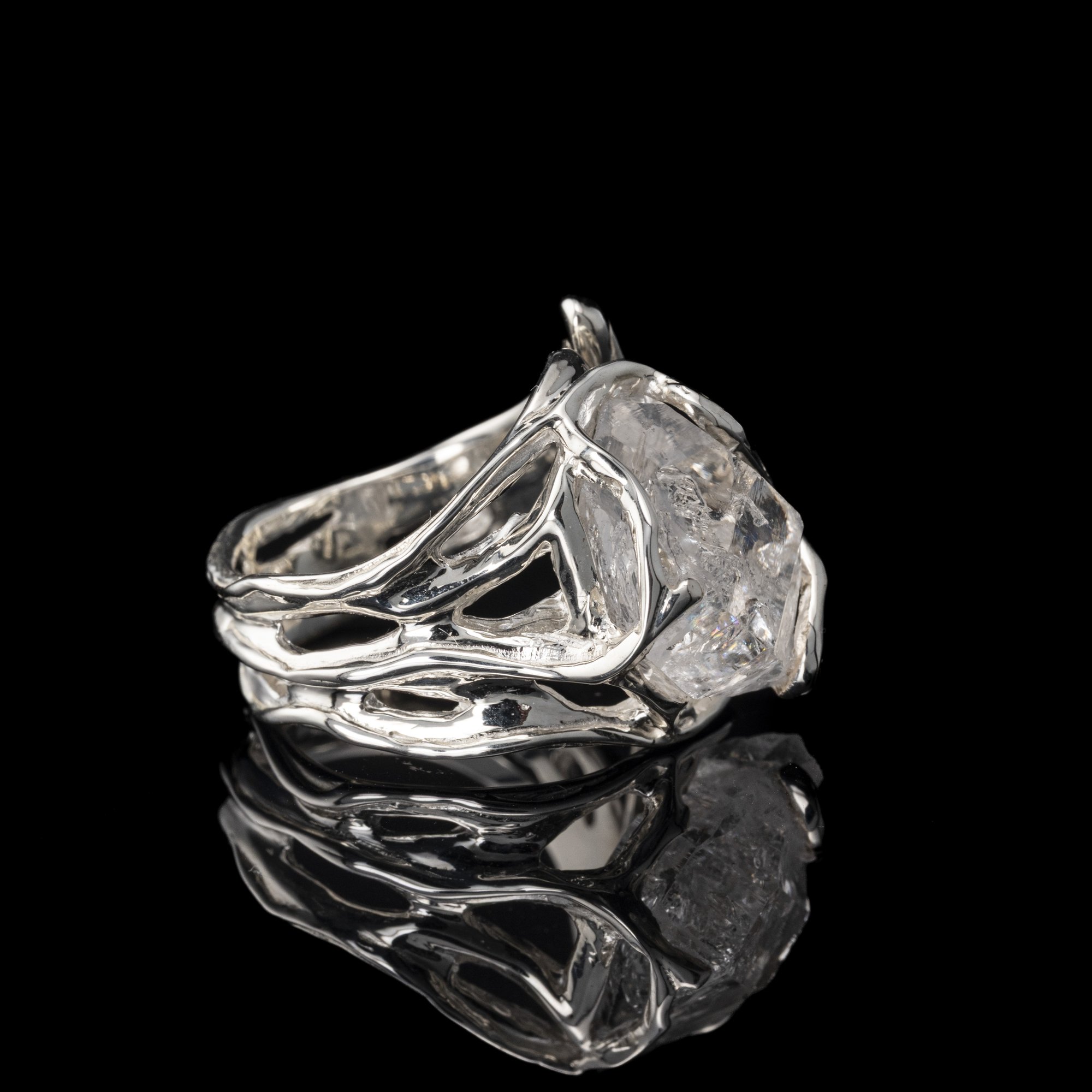 Каблучка з гірським кришталем - зображення 3