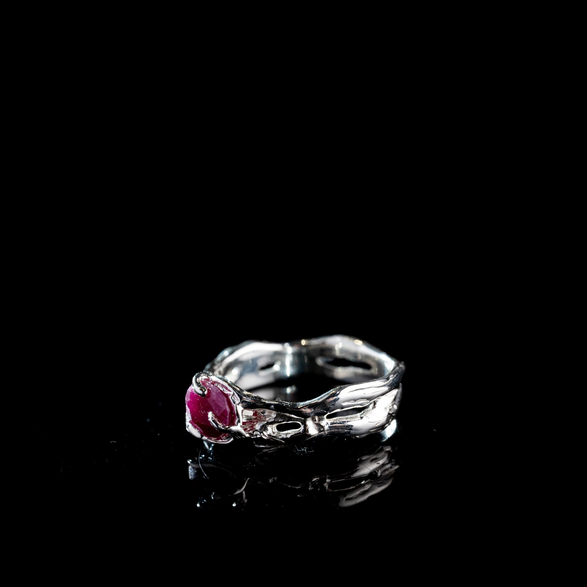 Каблучка з рубіном - зображення 2