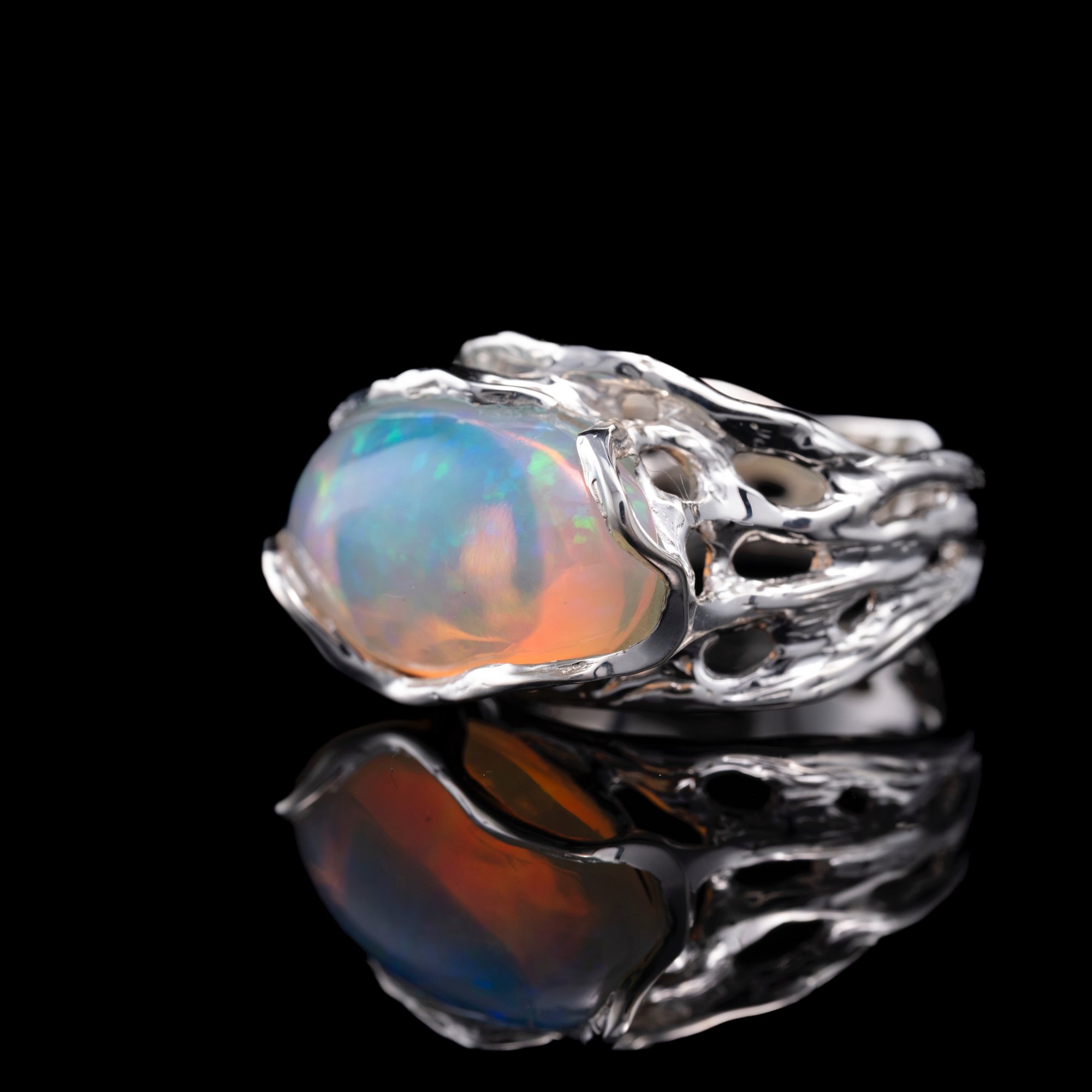 Каблучка з опалом - зображення 2