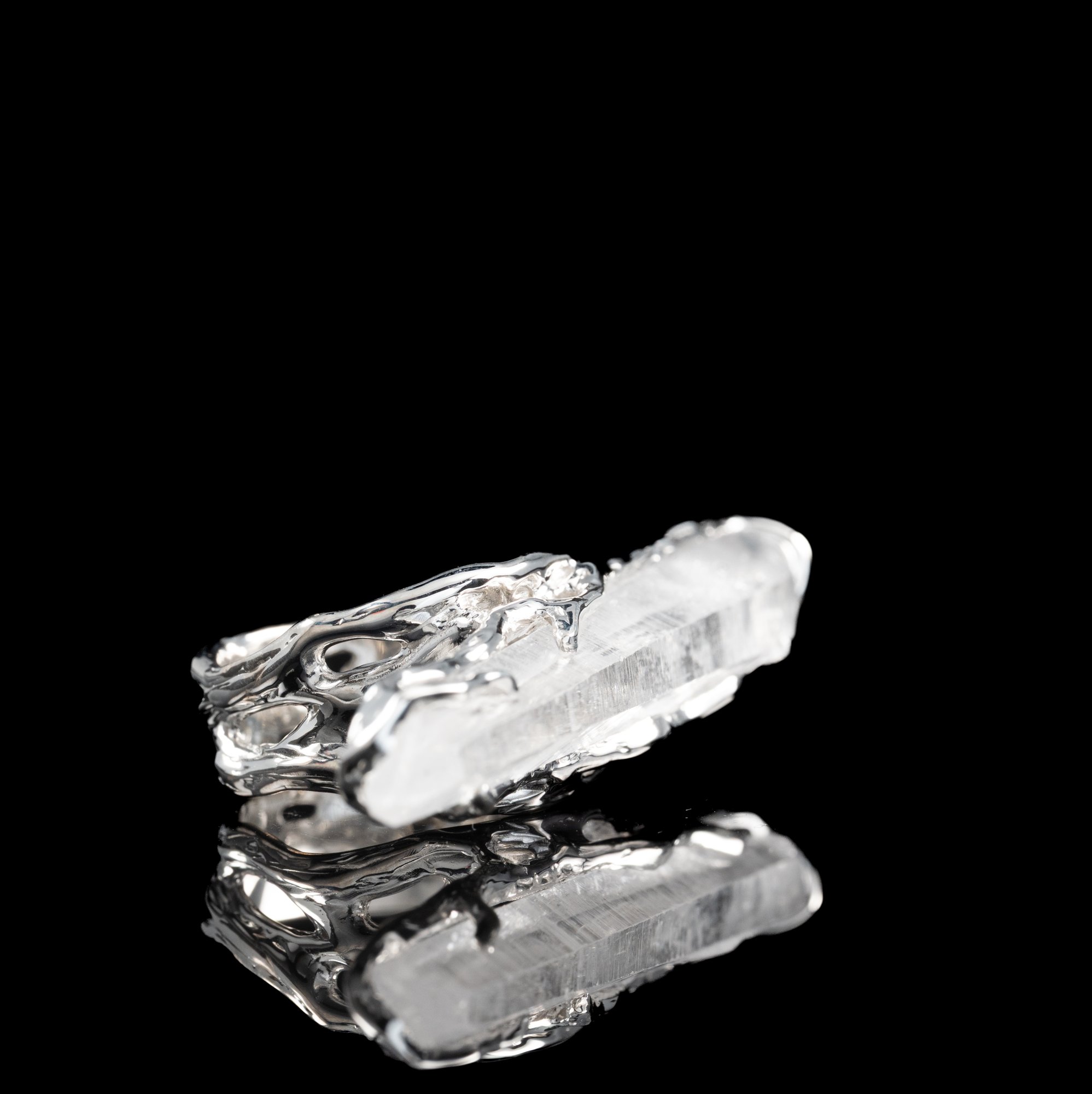 Каблучка з гірським кришталем - зображення 2